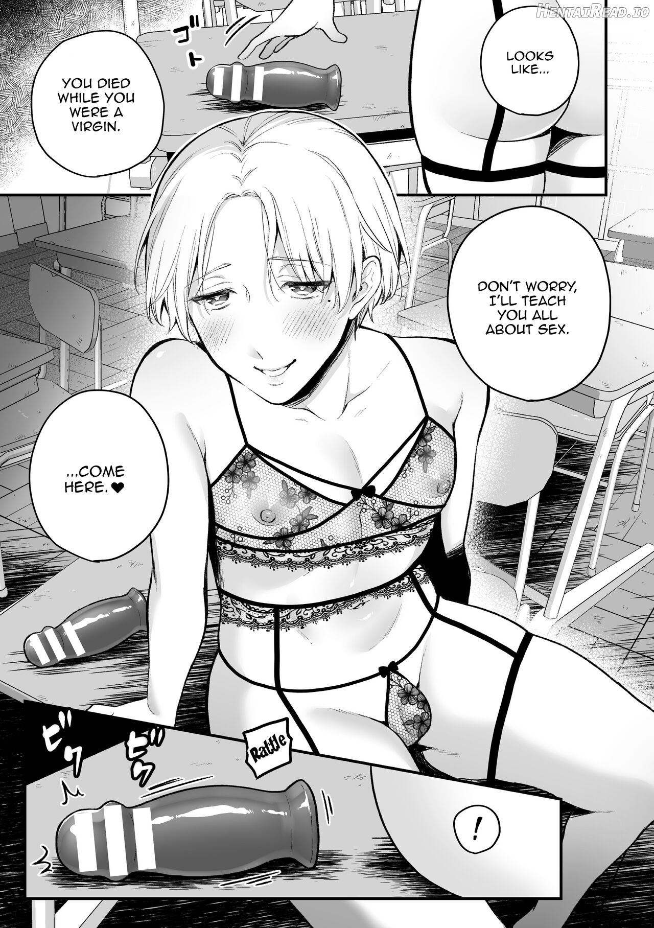 Inrei Taiken Ch. 5 ~Iwakutsuki Kyoushitsu de Ananie ni Fukeru Hentai Kyoushi no Hanashi~ Chapter 1 - page 6