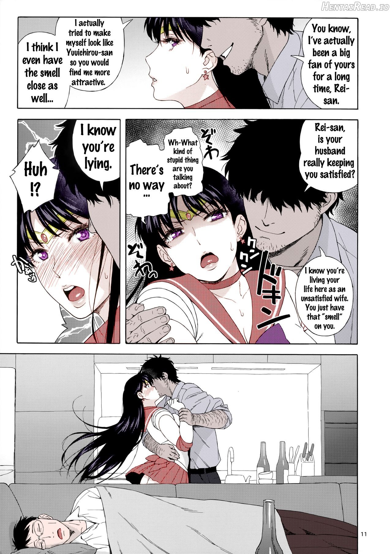 Ano Hito ni Nita Hito [Hitozuma Rei-chan no Yuuutsu] - Colorized Chapter 1 - page 9