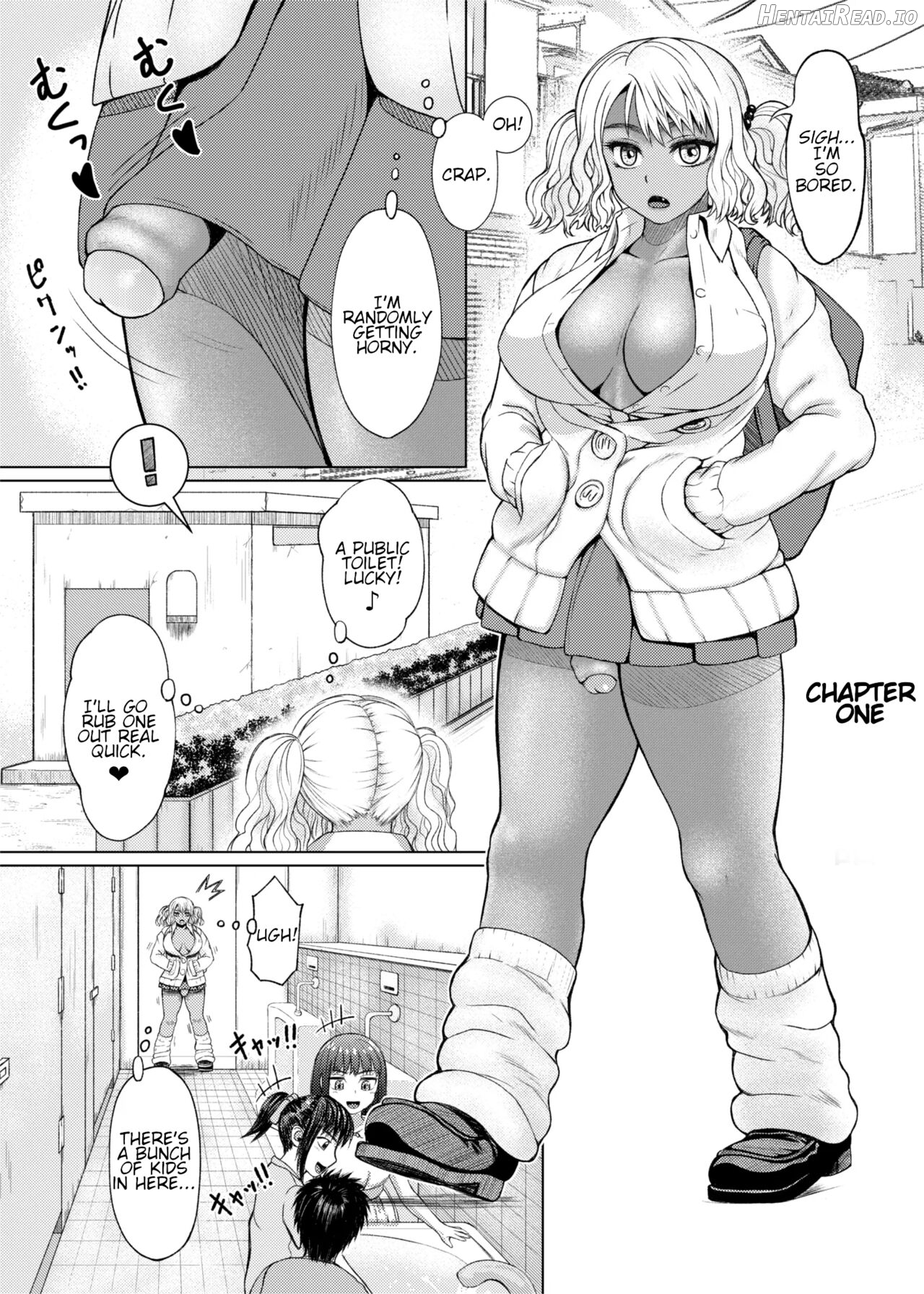 Futanari Bitch Gal wa Suki desu ka? Ch. 7 Chapter 2 - page 2