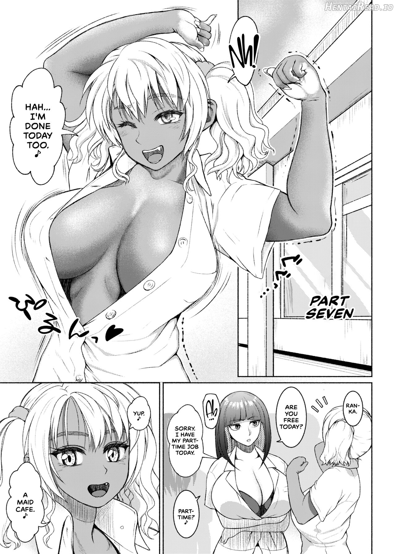 Futanari Bitch Gal wa Suki desu ka? Ch. 7 Chapter 7 - page 1