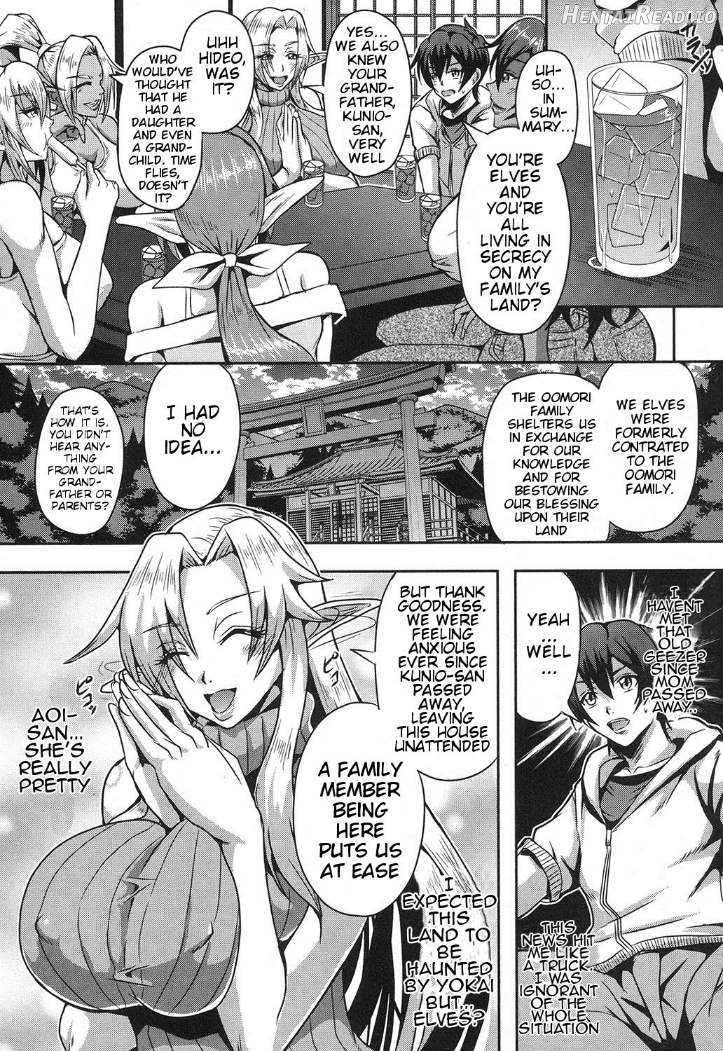 Elf Harem no Mori to Kozukuri Keiyaku Chapter 1 - page 6