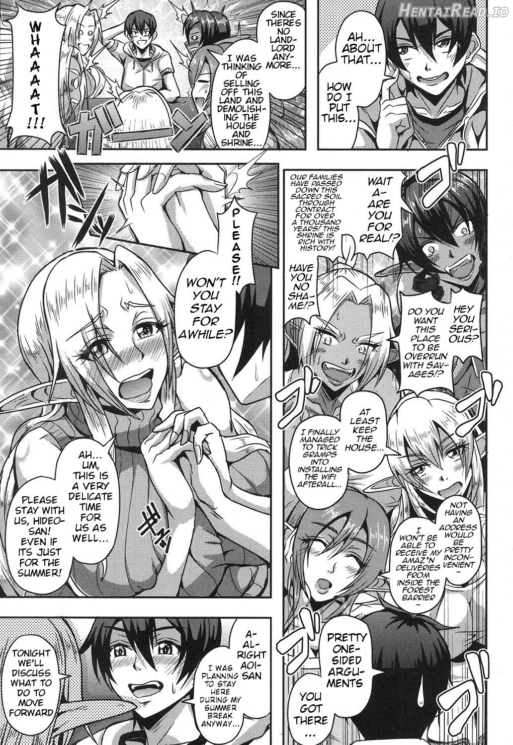 Elf Harem no Mori to Kozukuri Keiyaku Chapter 1 - page 7