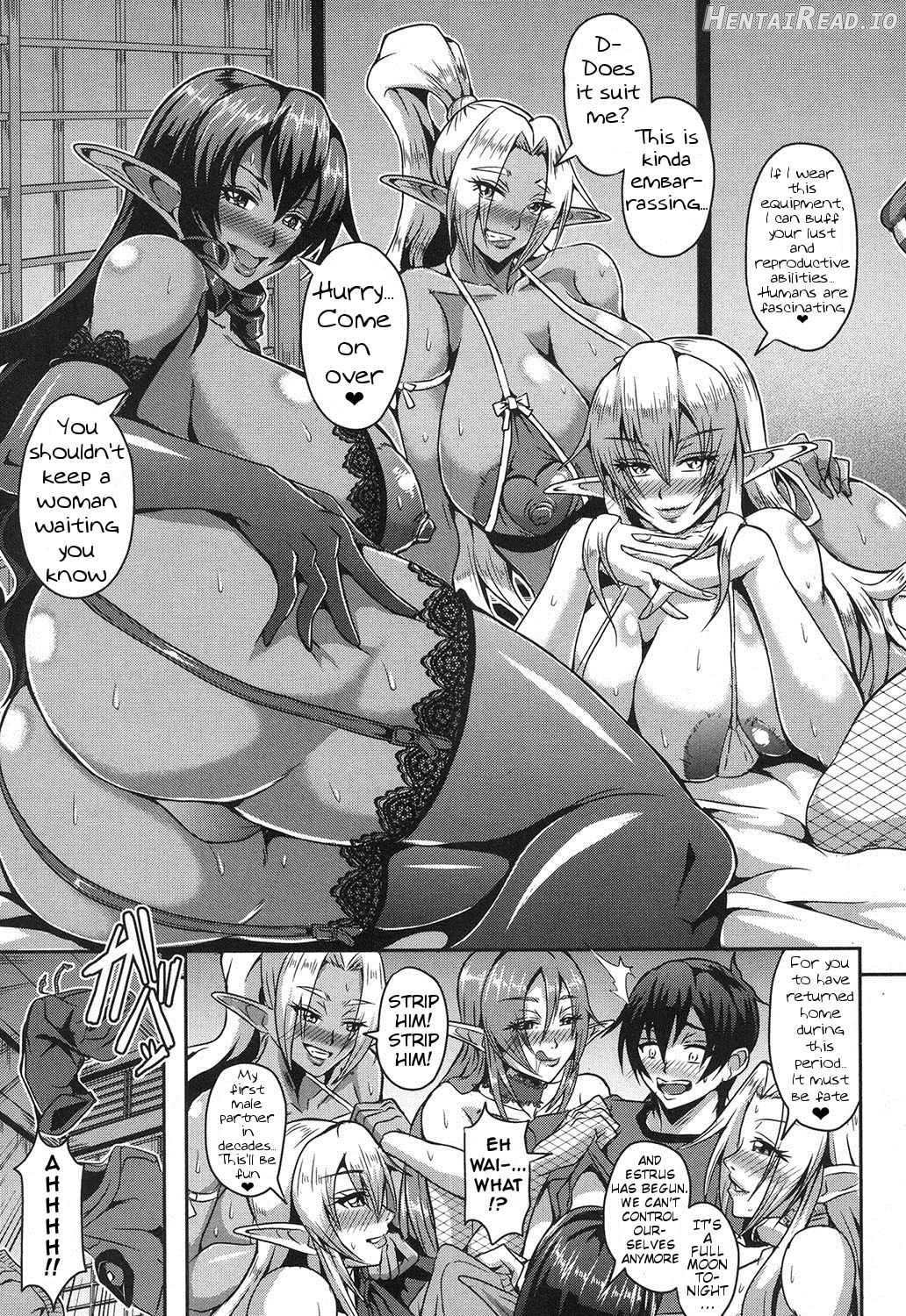 Elf Harem no Mori to Kozukuri Keiyaku Chapter 1 - page 11