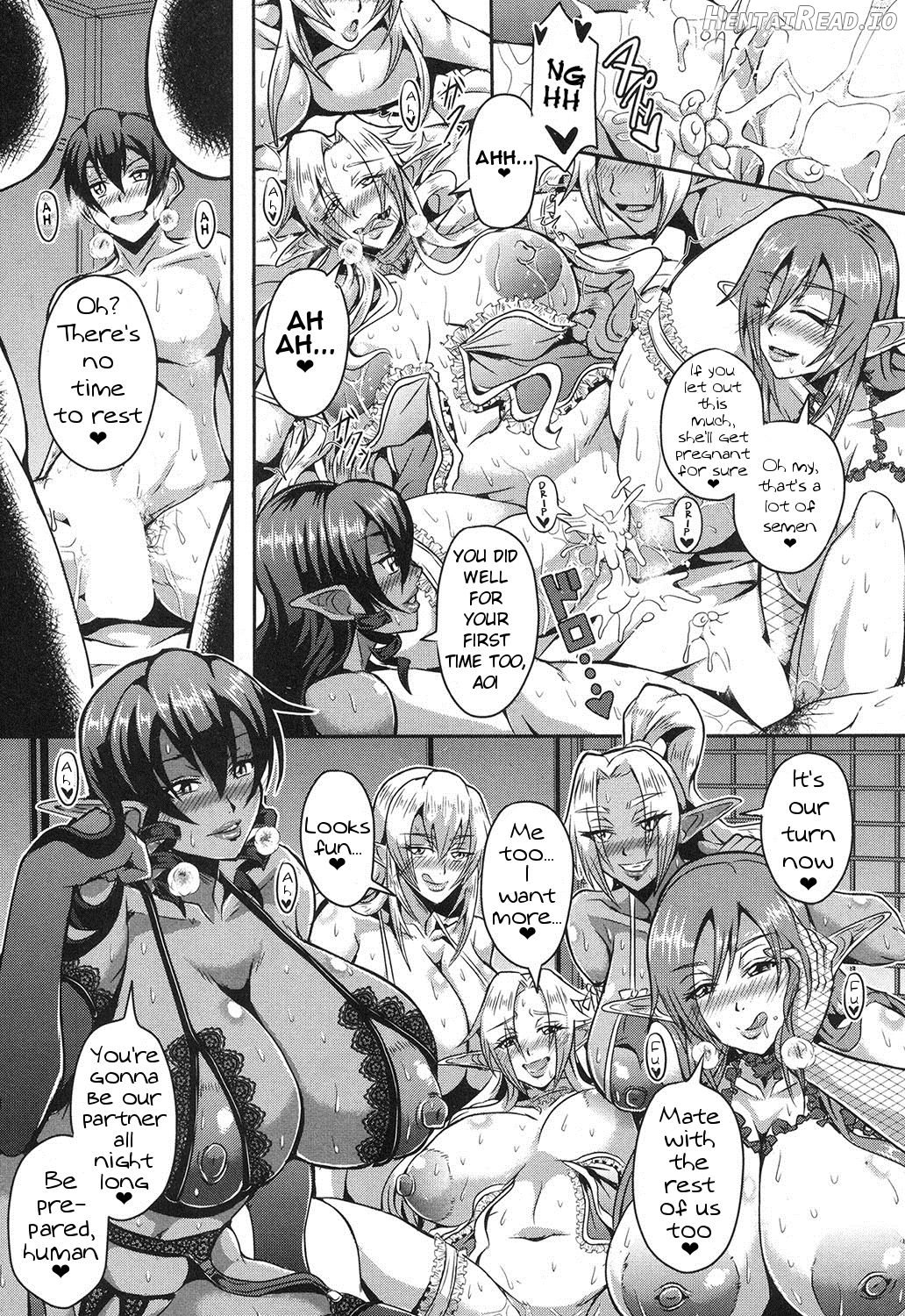 Elf Harem no Mori to Kozukuri Keiyaku Chapter 1 - page 25