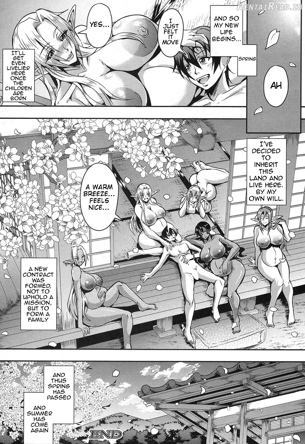 Elf Harem no Mori to Kozukuri Keiyaku Chapter 1 - page 40