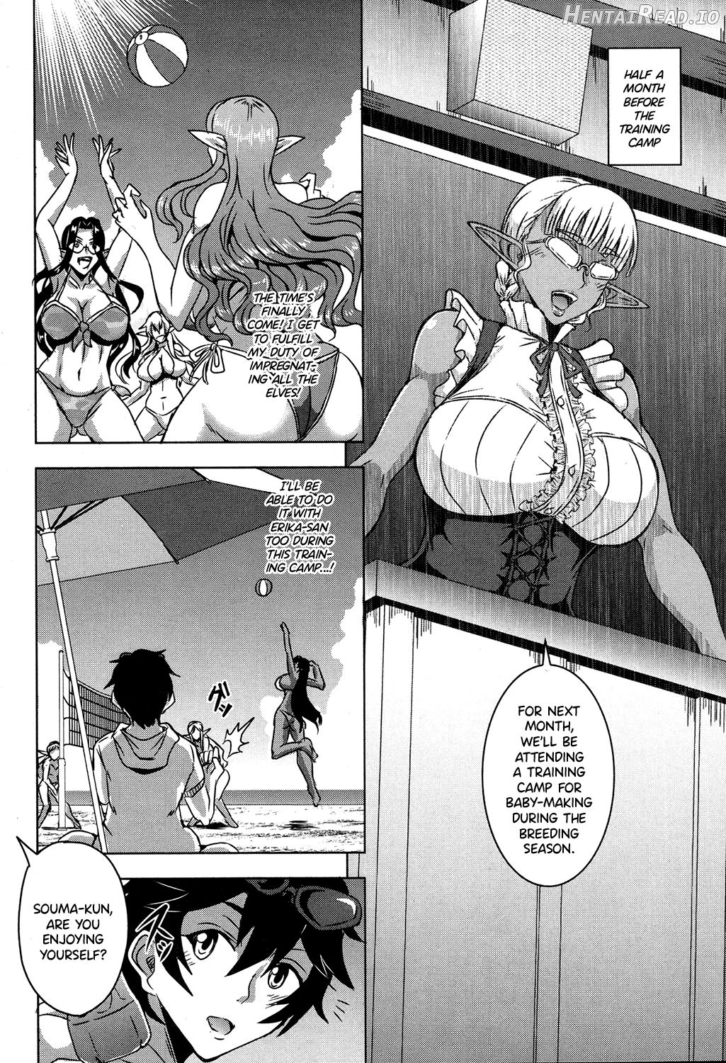 Elf Harem no Mori to Kozukuri Keiyaku Chapter 3 - page 4