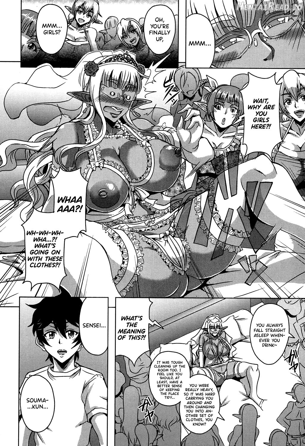 Elf Harem no Mori to Kozukuri Keiyaku Chapter 3 - page 22