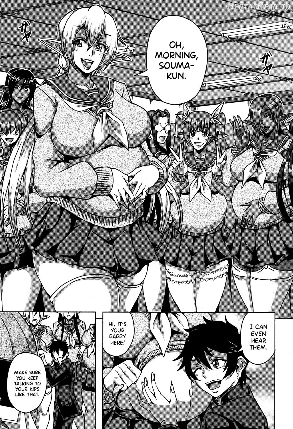 Elf Harem no Mori to Kozukuri Keiyaku Chapter 3 - page 37