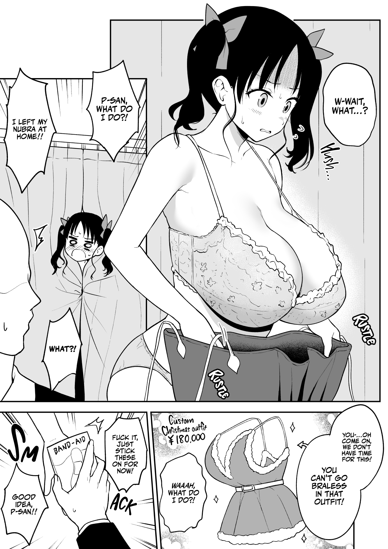 Bust Size no Gyaku Saba Shinkoku ga Barete P-san ni Oshioki Sex o Kimerareru Nagachichi Chika Idol Chapter 3 - page 2