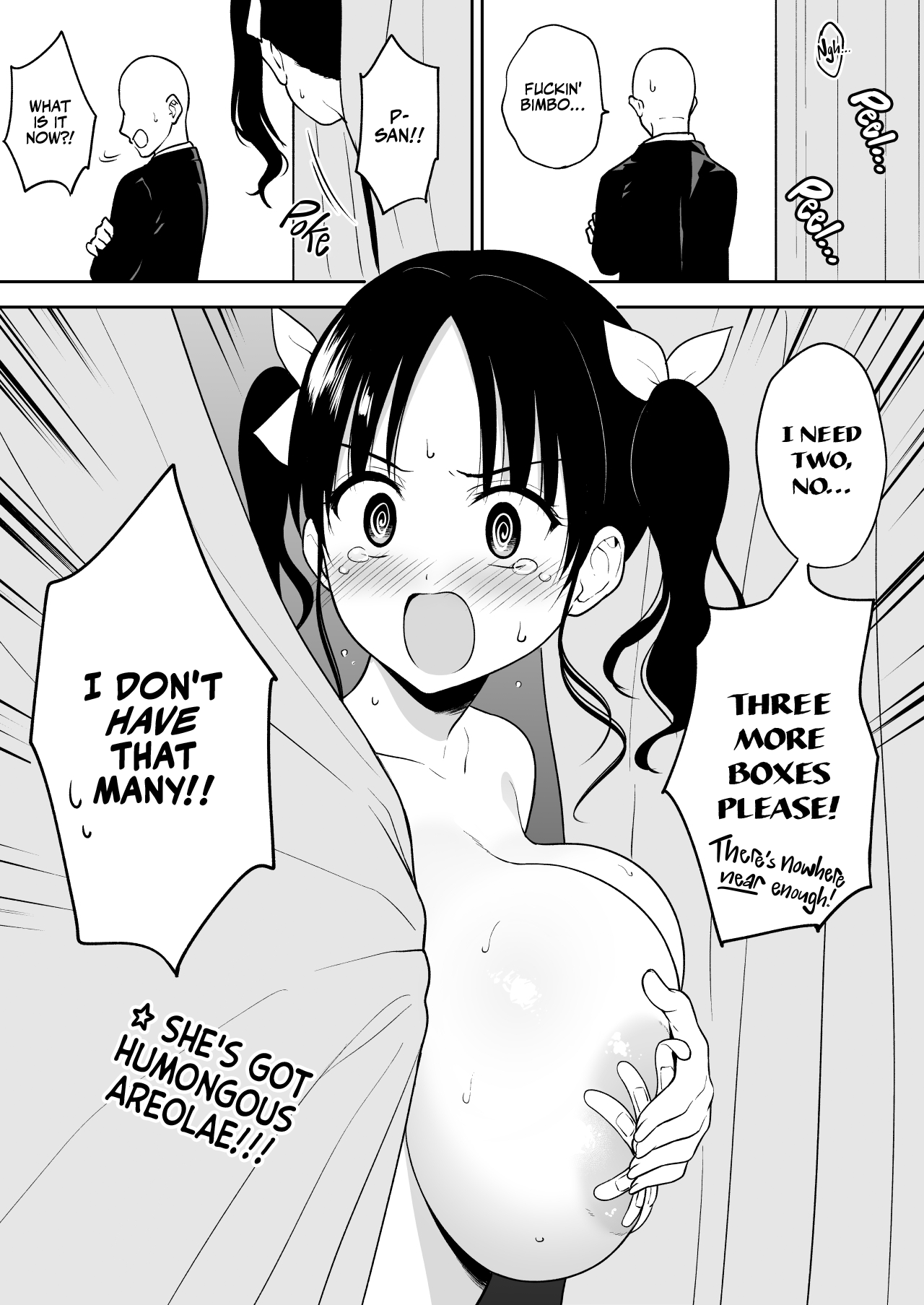 Bust Size no Gyaku Saba Shinkoku ga Barete P-san ni Oshioki Sex o Kimerareru Nagachichi Chika Idol Chapter 3 - page 3