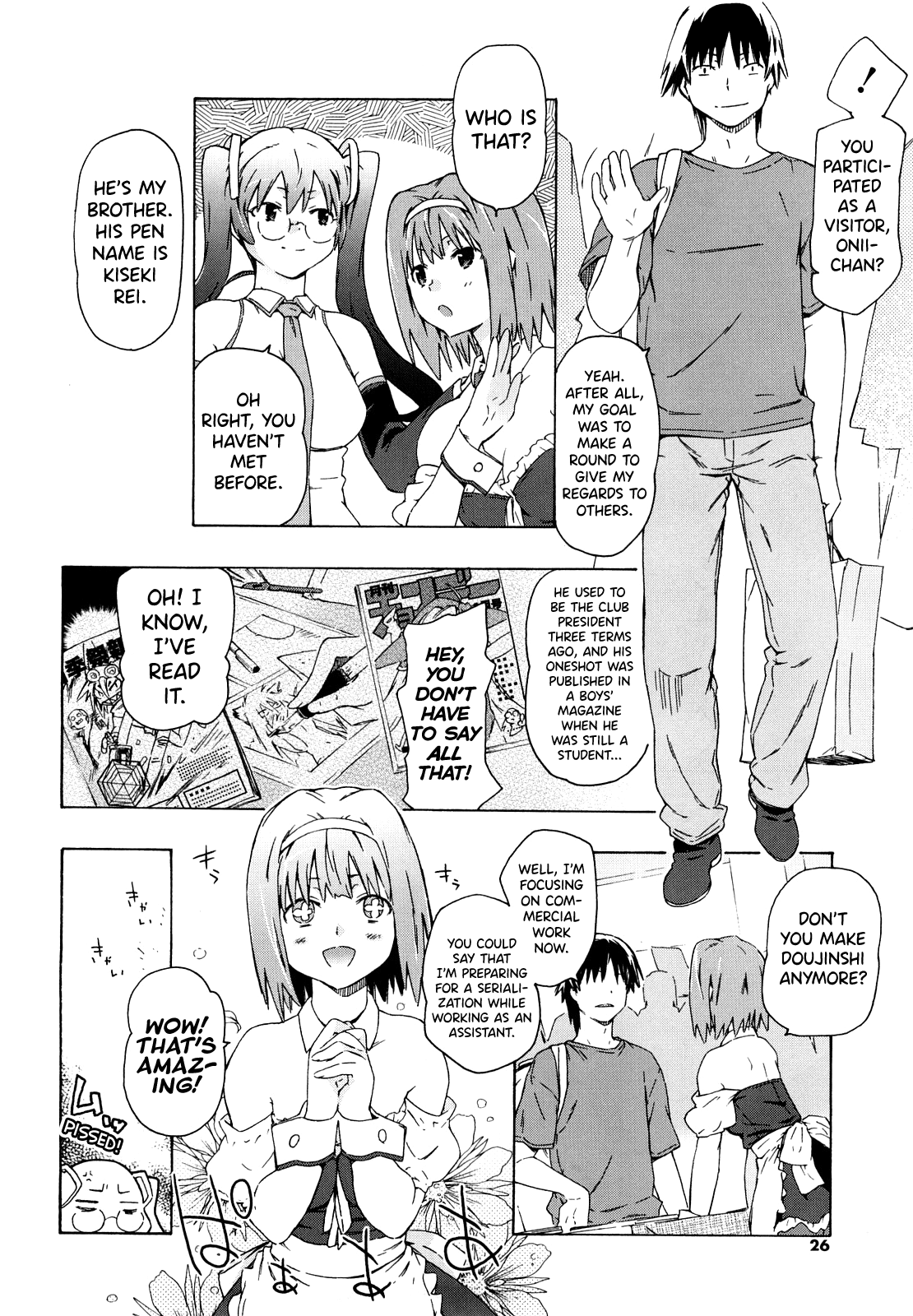 Imouto wa Doujin Shoujo Cosplay Kei Chapter 1 - page 22