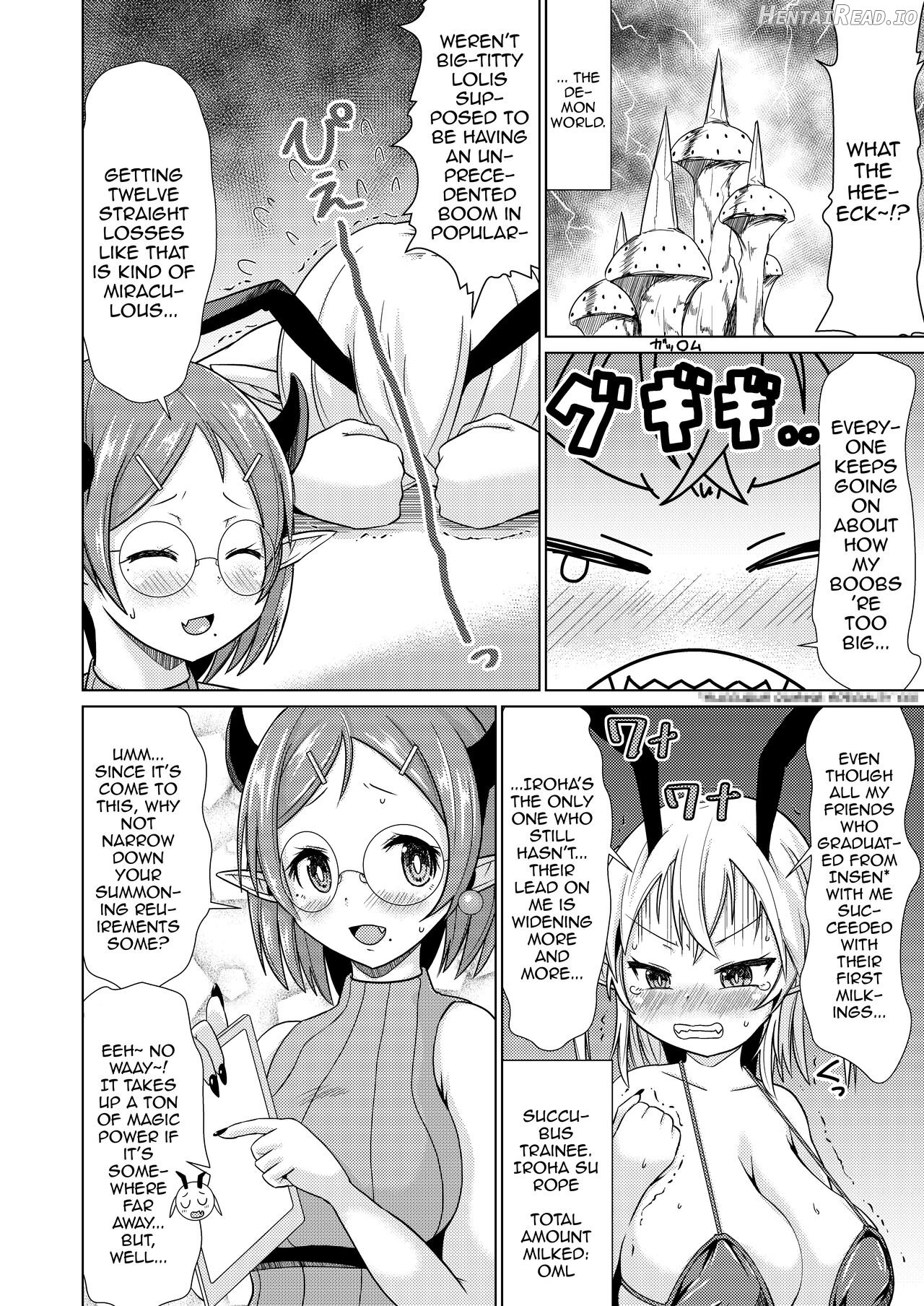 Mesugaki Succubus-chan, Hatsu Shigoto de Wakaraserareru. Chapter 1 - page 3