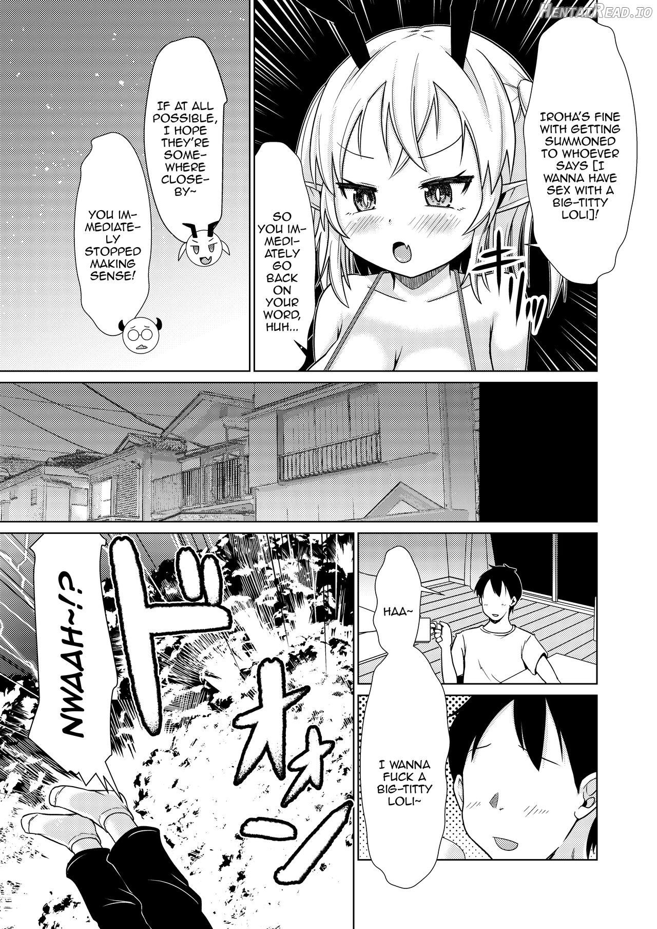 Mesugaki Succubus-chan, Hatsu Shigoto de Wakaraserareru. Chapter 1 - page 4