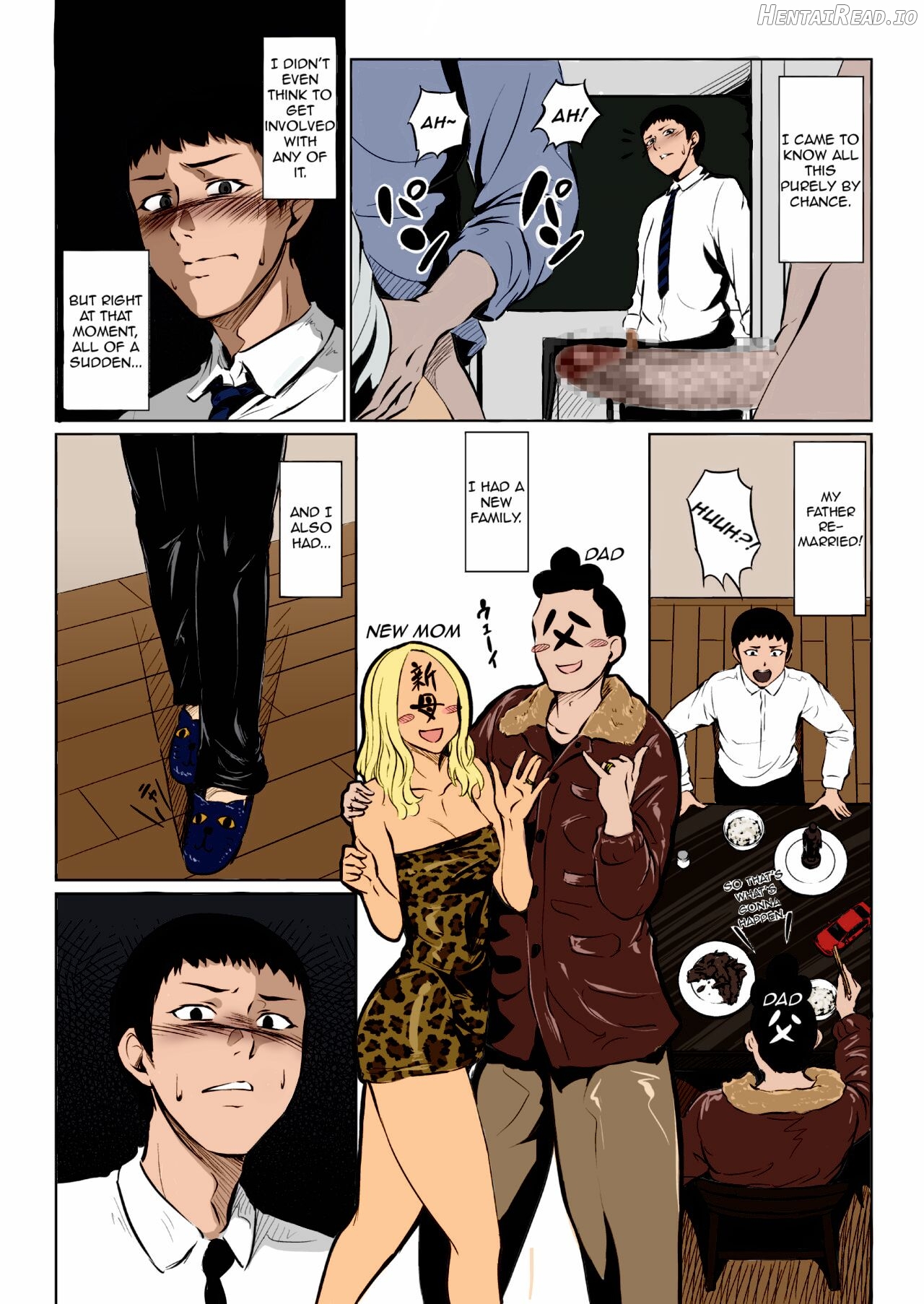 Fellatio Kouhai, Otouto ni naru - Colorized Chapter 1 - page 2