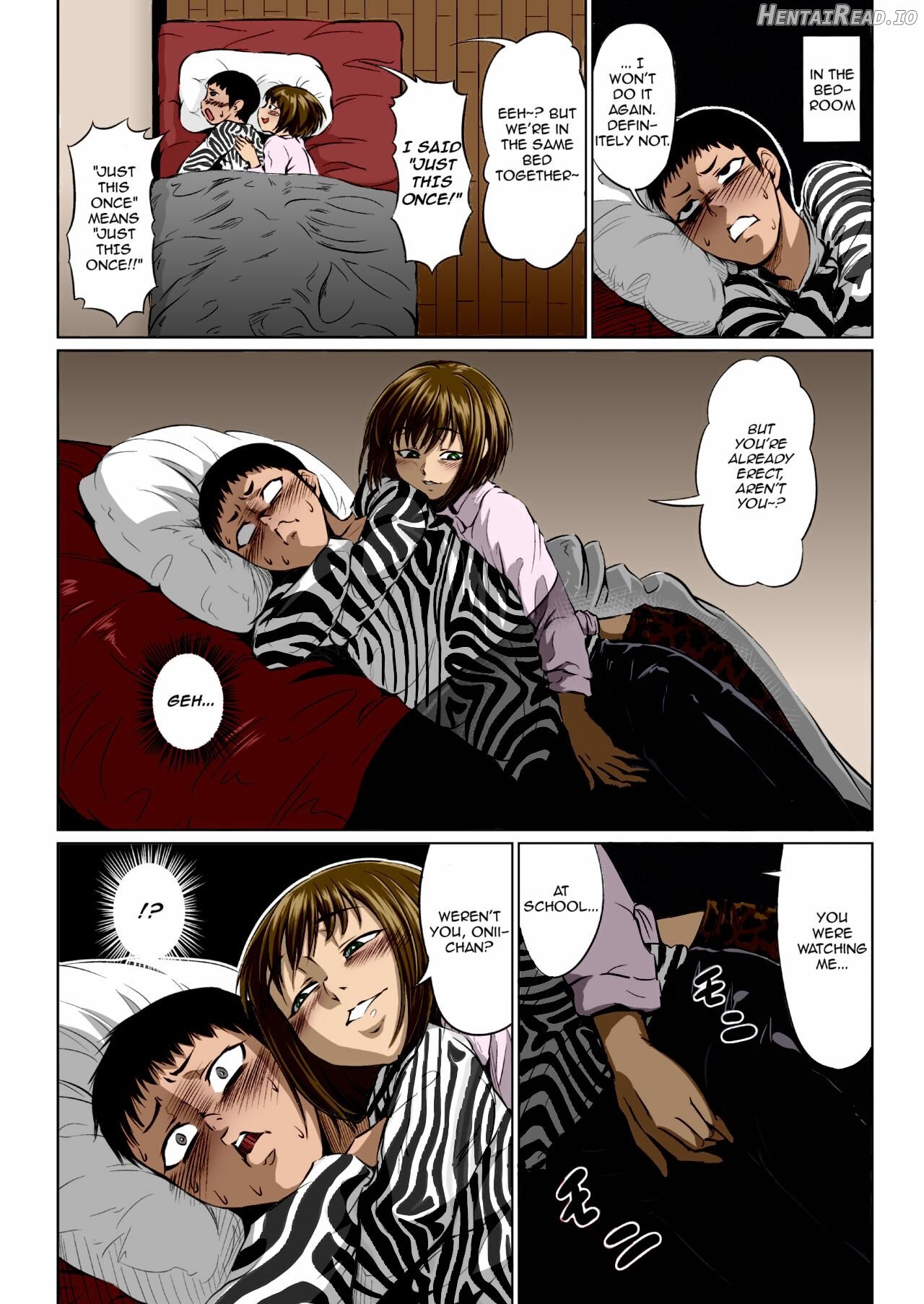 Fellatio Kouhai, Otouto ni naru - Colorized Chapter 1 - page 12