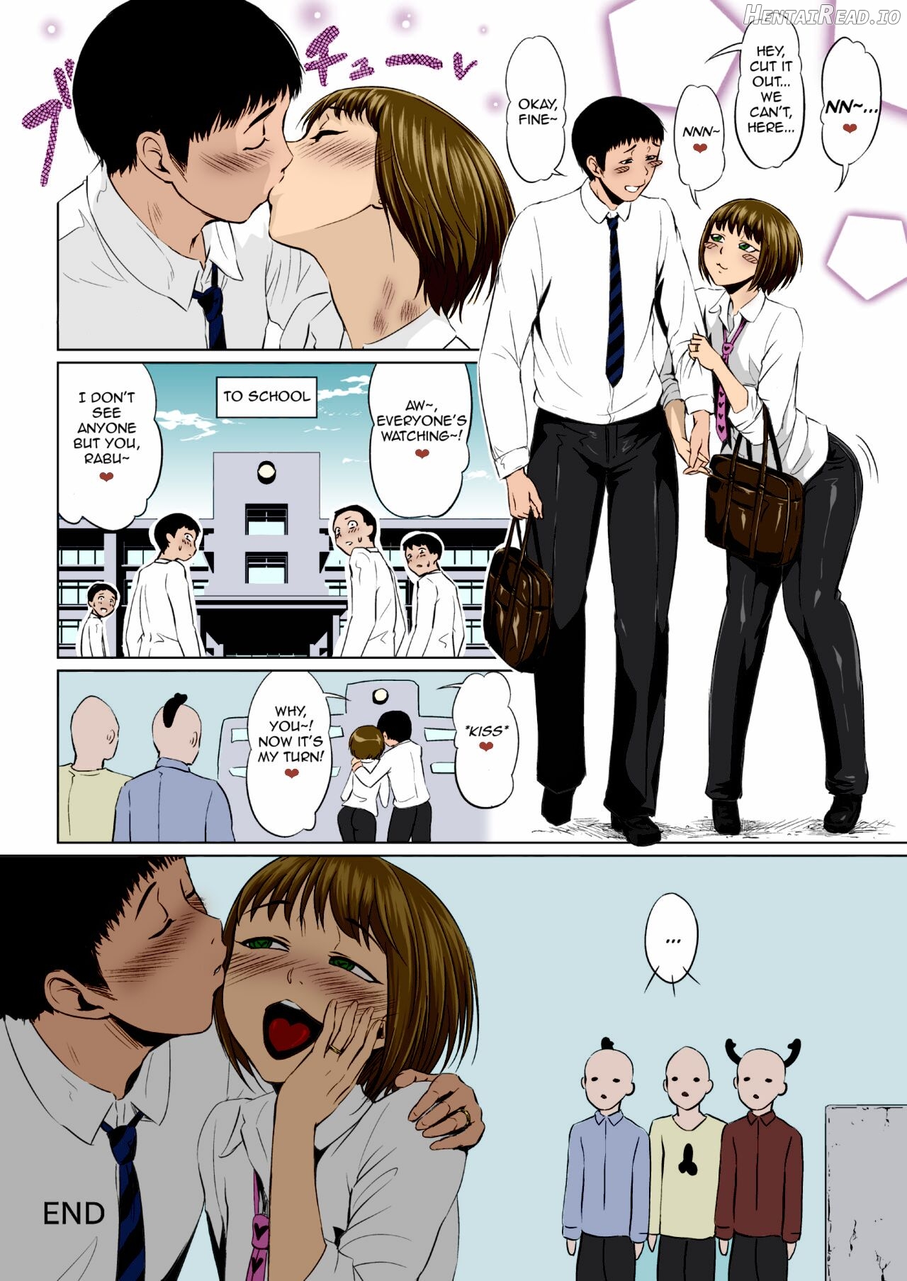 Fellatio Kouhai, Otouto ni naru - Colorized Chapter 1 - page 32