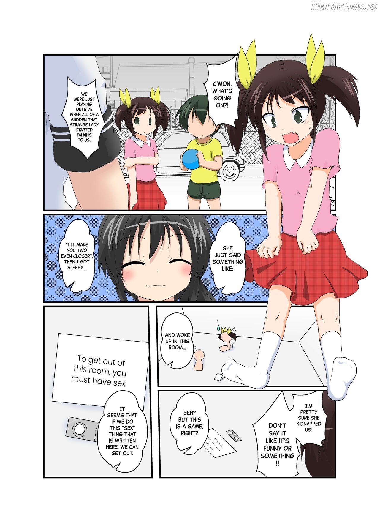 Onnanoko ga Futanari ni Otokonoko ga Onna ni naru hanashi Chapter 1 - page 3