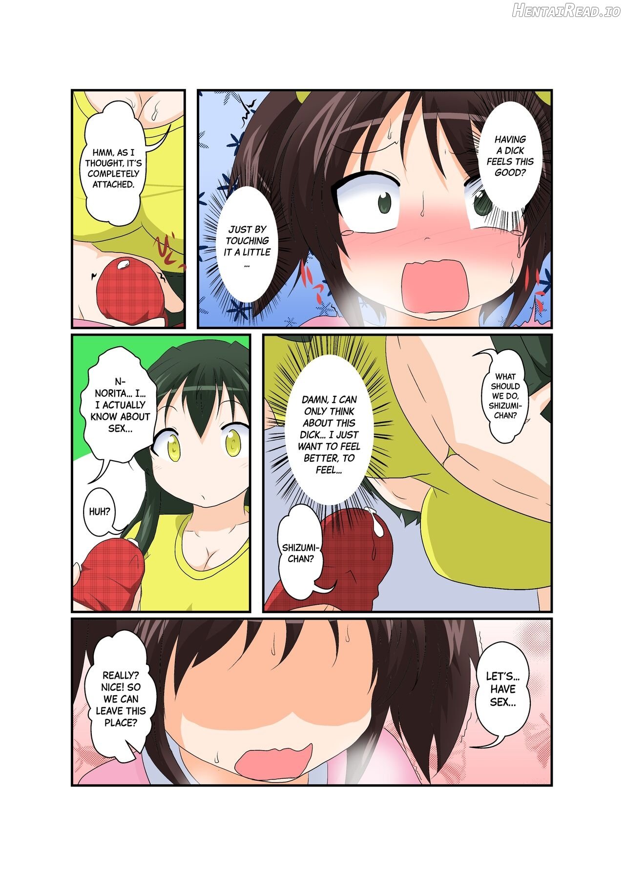 Onnanoko ga Futanari ni Otokonoko ga Onna ni naru hanashi Chapter 1 - page 15