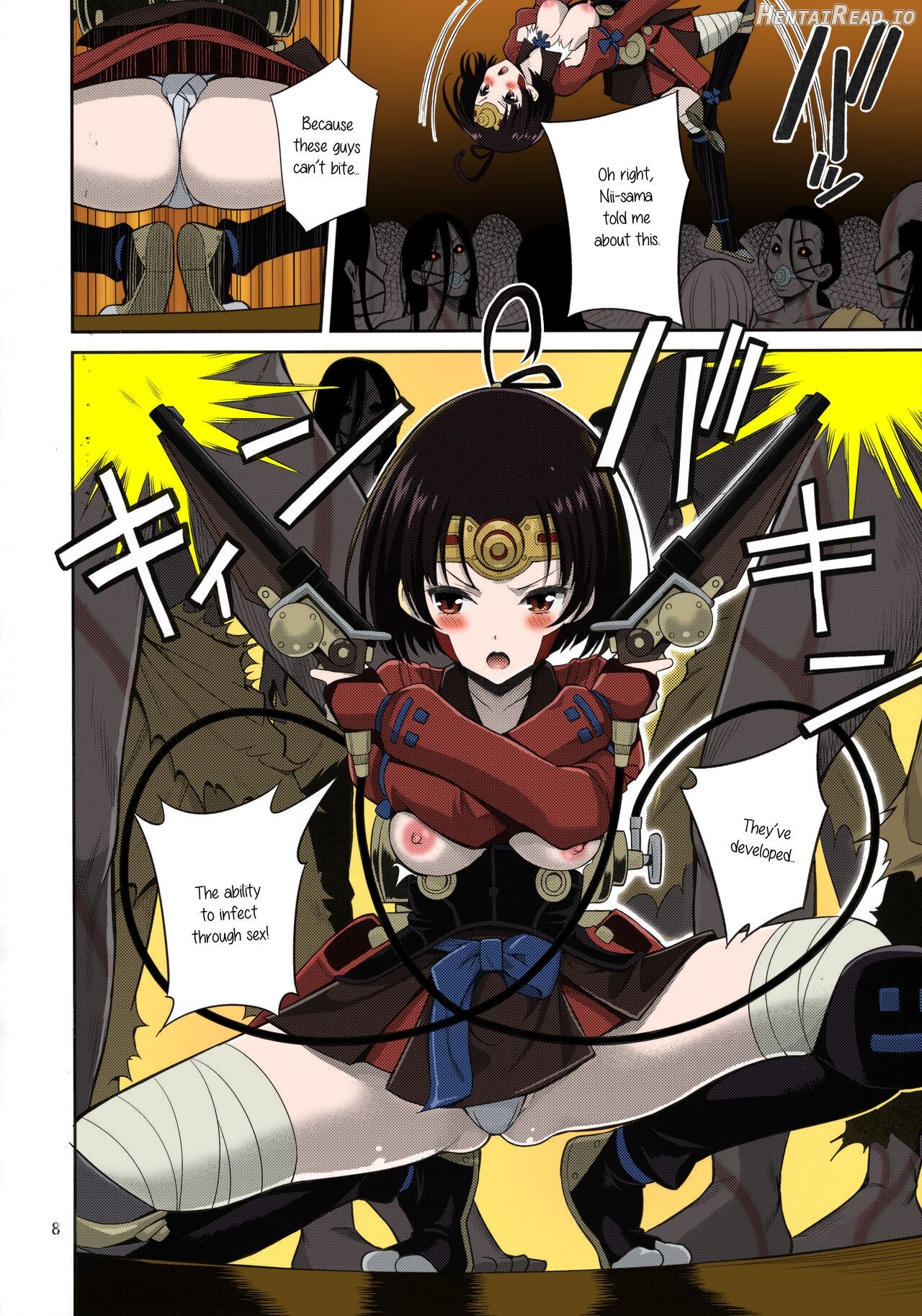 Kutsujoku Chitsu no Kabaneri - Colorized Chapter 1 - page 8