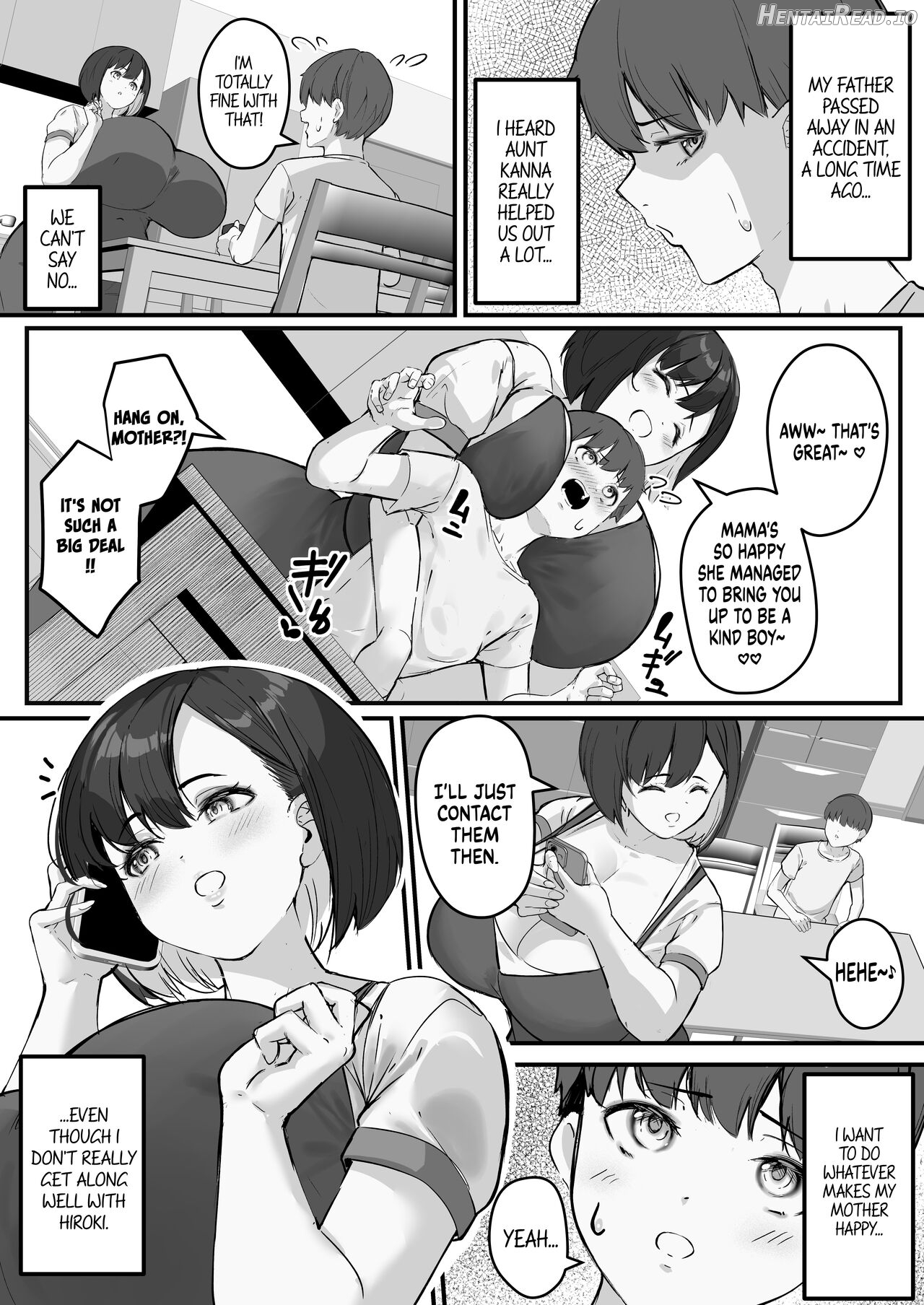 Netorare Kaa-san - Kaa-san ga Aitsu no Nikubenki ni Natta Hi 1 Chapter 1 - page 4