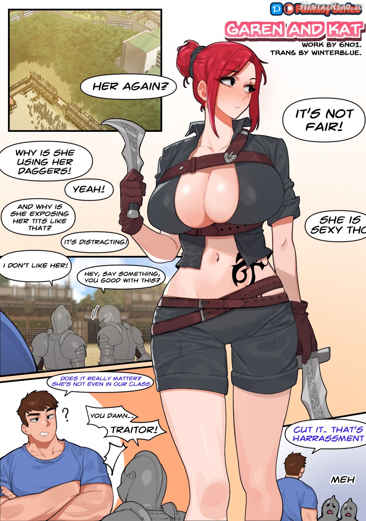 Garen and Kat - Decensored Chapter 1 - page 1