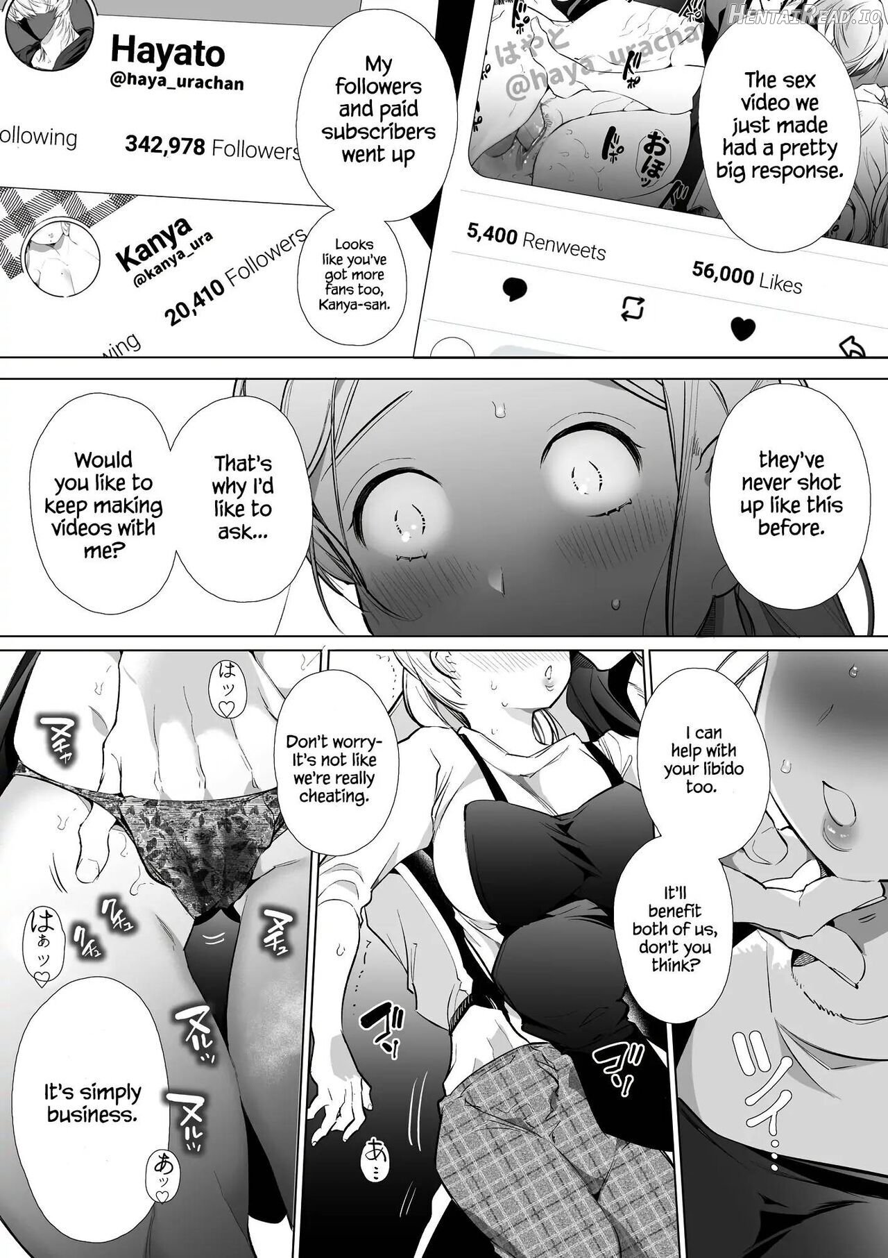 Kana-san NTR ~ Degradation of a Housewife by a Guy in an Alter Account ~ - Decensored Chapter 1 - page 36