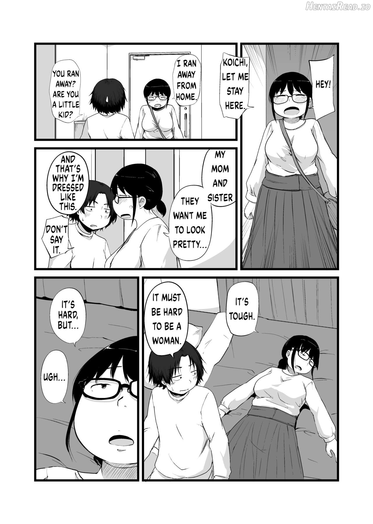 Tomodachi ga TS Shite Jimi-gao Kyonyuu ni Natta Chapter 1 - page 3