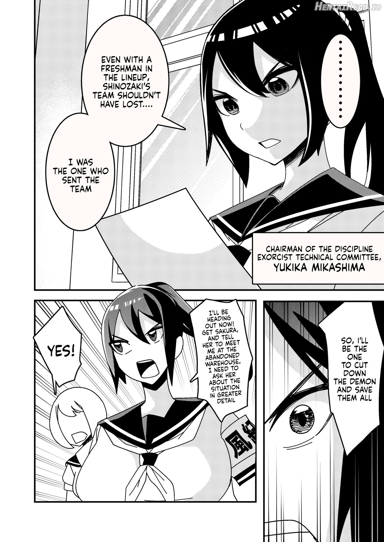 Zanpai! Kuso Zako Taimashi Iinchou ~Taima Kousen Fuuki Iinchou wa Sennou Kougeki ni Kanpai, Kyousei Jinkaku Haisetsu de Jinsei Shuuryou Shimashita.~ Chapter 1 - page 3