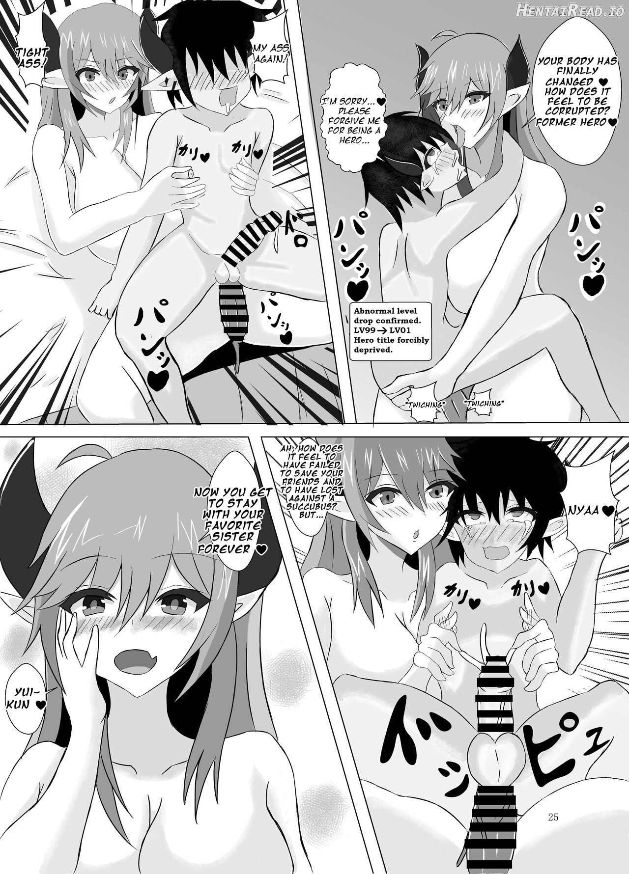 Succubus Gitai Slime ga Shota Yuusha o Gyaku Rape suru Hon Chapter 1 - page 24