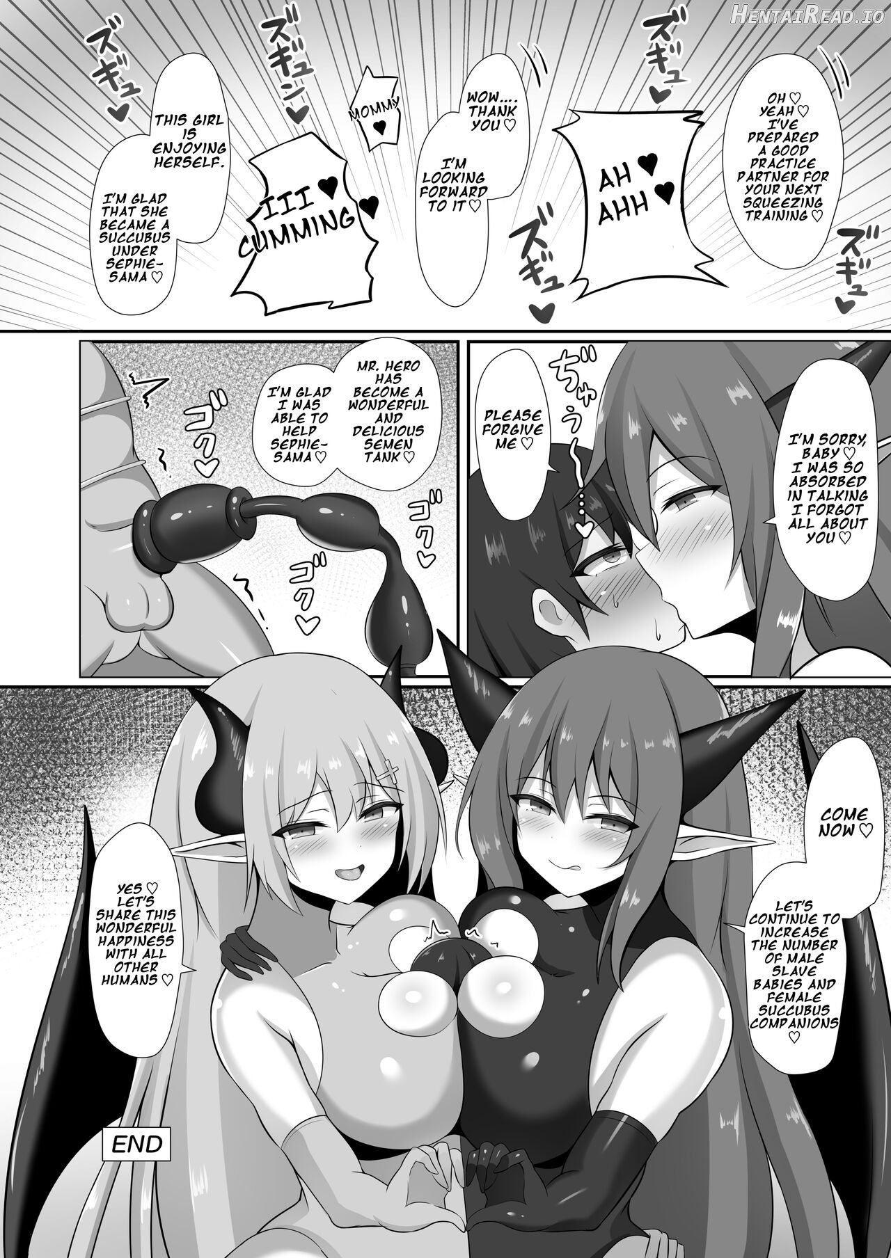 Succubus Doreika Keikaku ~Goshujin-sama Succubus to Moto Shiro Majutsushi no Onee-san~ Chapter 1 - page 38