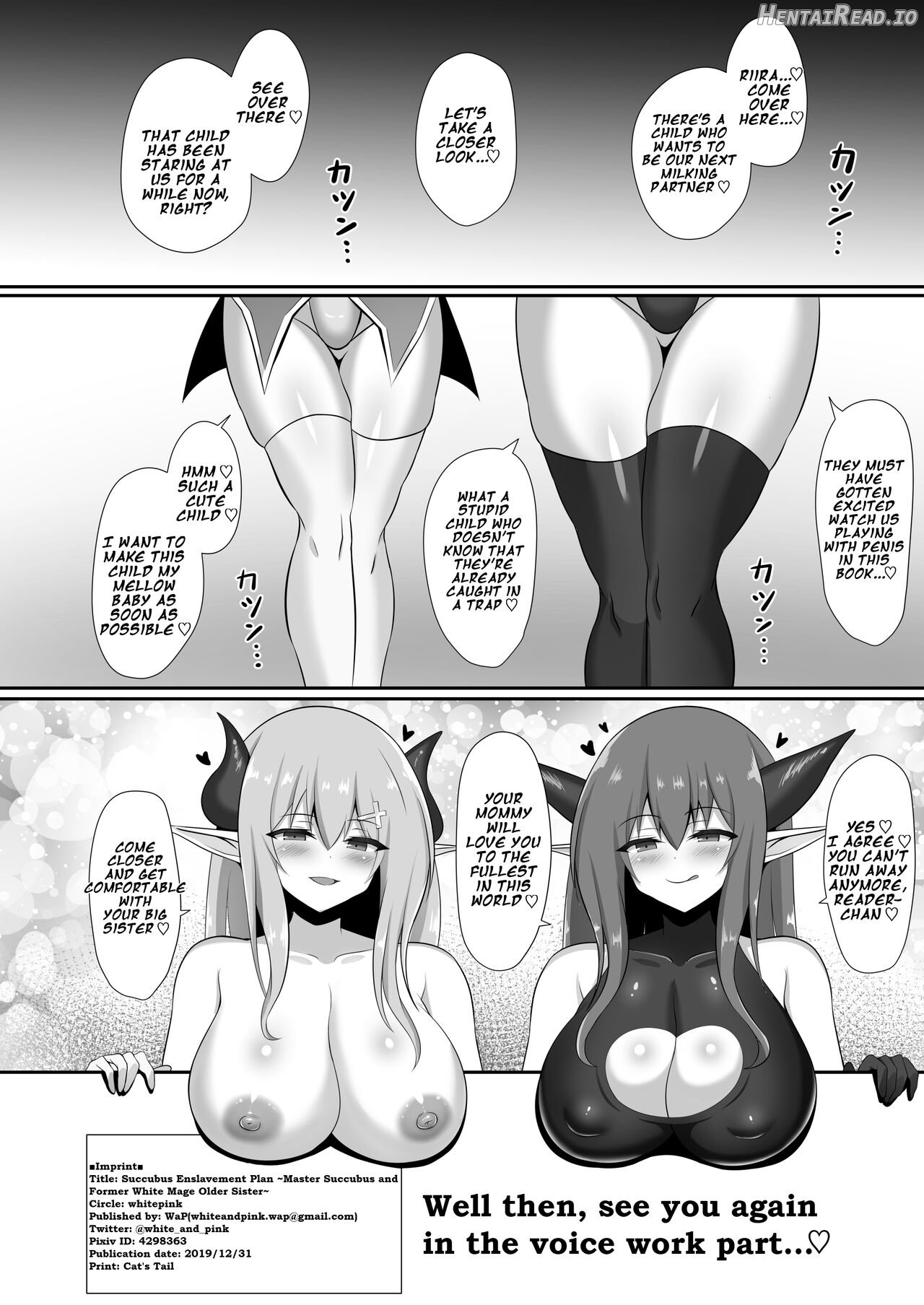 Succubus Doreika Keikaku ~Goshujin-sama Succubus to Moto Shiro Majutsushi no Onee-san~ Chapter 1 - page 40