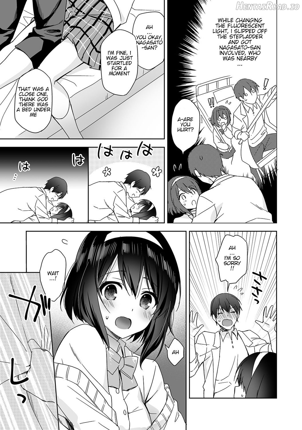 Amayakashi Jouzu no Nagasato-san ~Hokenshitsu de Yoshi Yoshi Ecchi!~ Ch. 12 Chapter 1 - page 10