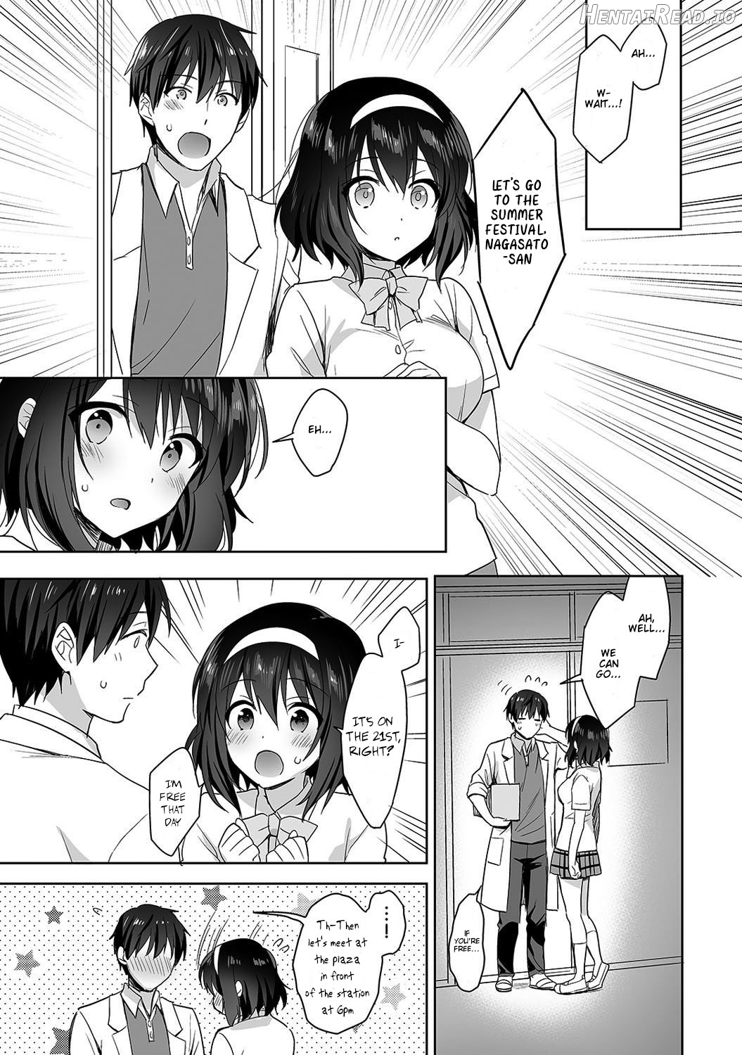 Amayakashi Jouzu no Nagasato-san ~Hokenshitsu de Yoshi Yoshi Ecchi!~ Ch. 12 Chapter 3 - page 8