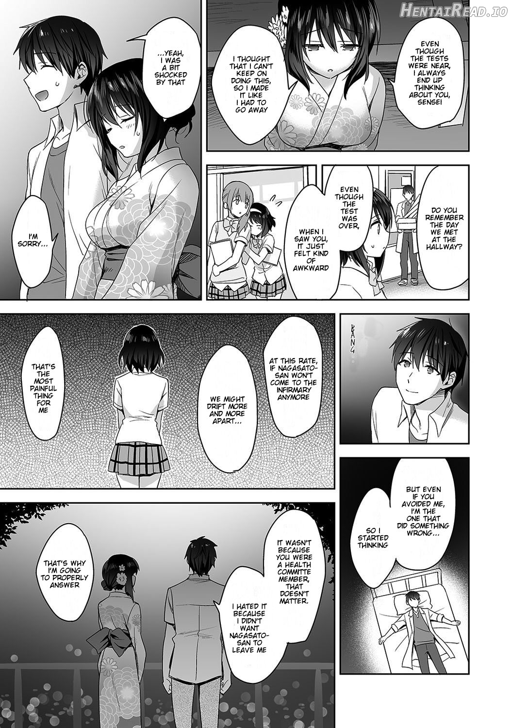 Amayakashi Jouzu no Nagasato-san ~Hokenshitsu de Yoshi Yoshi Ecchi!~ Ch. 12 Chapter 3 - page 12