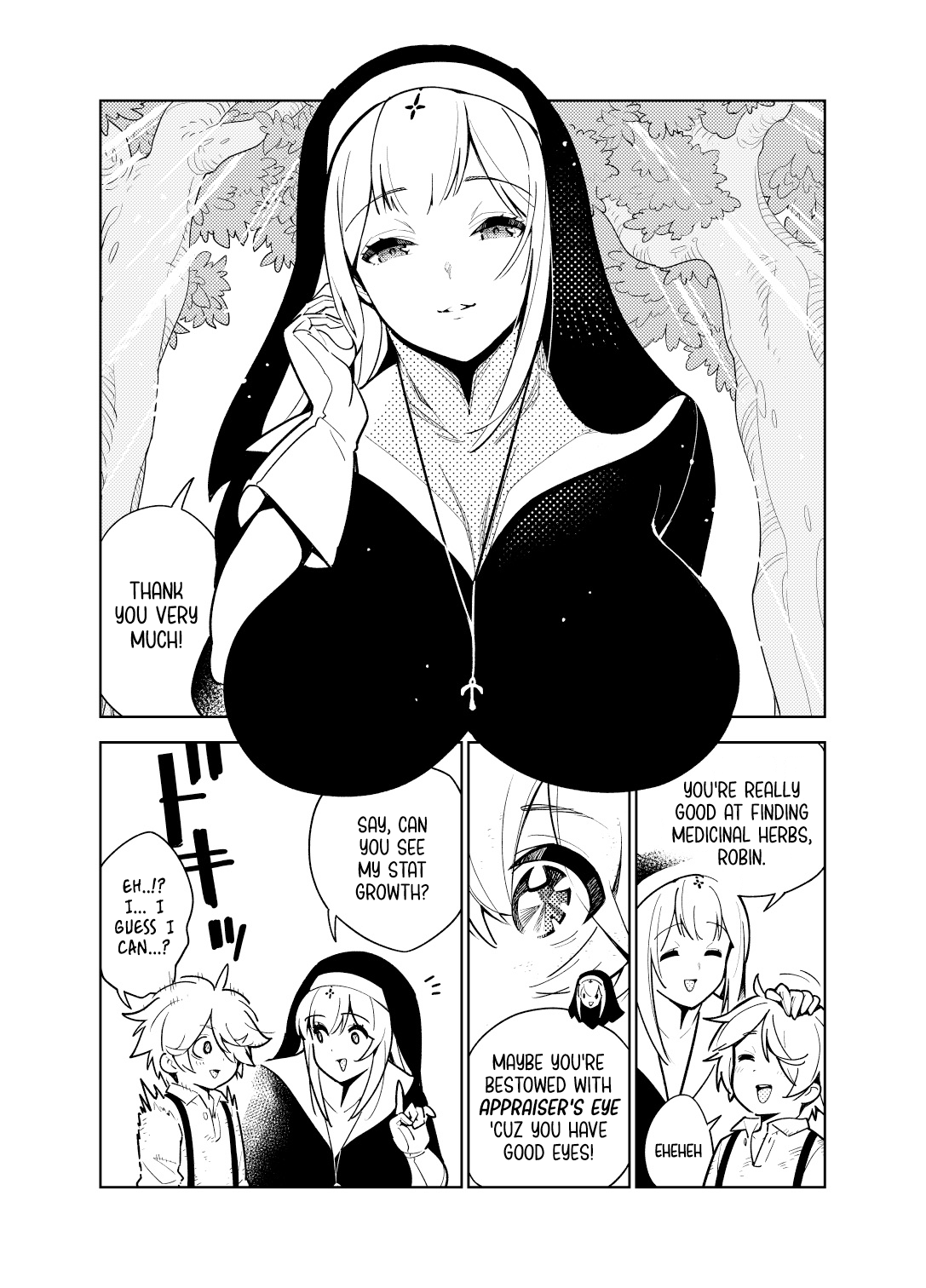 Akogare no Onee-chan no Ecchi na Status ga Mieru you ni Nacchatta Boku wa... Chapter 1 - page 3