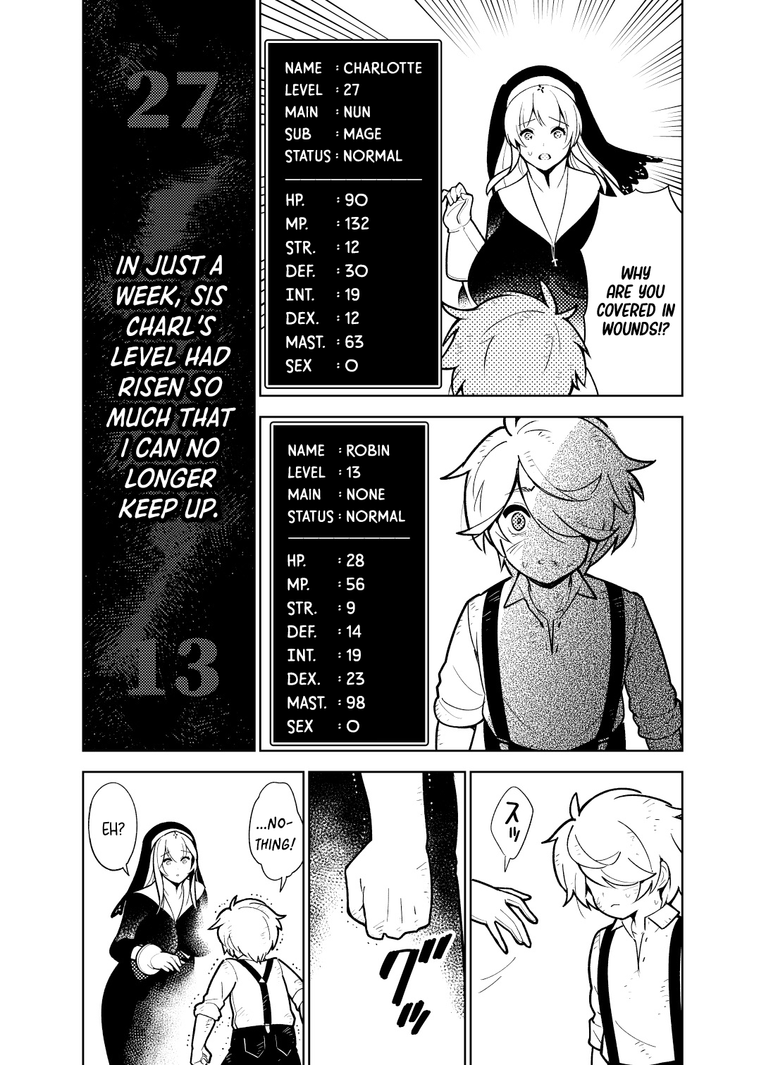 Akogare no Onee-chan no Ecchi na Status ga Mieru you ni Nacchatta Boku wa... Chapter 1 - page 21