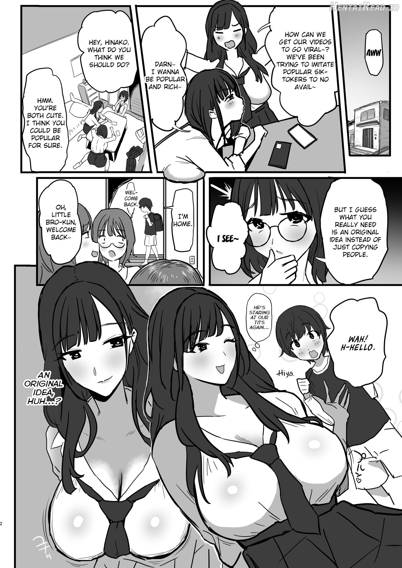 Onee-chan no Tomodachi no JK Tiktoker ni Takusan Paizuri sareru Hon Chapter 1 - page 4