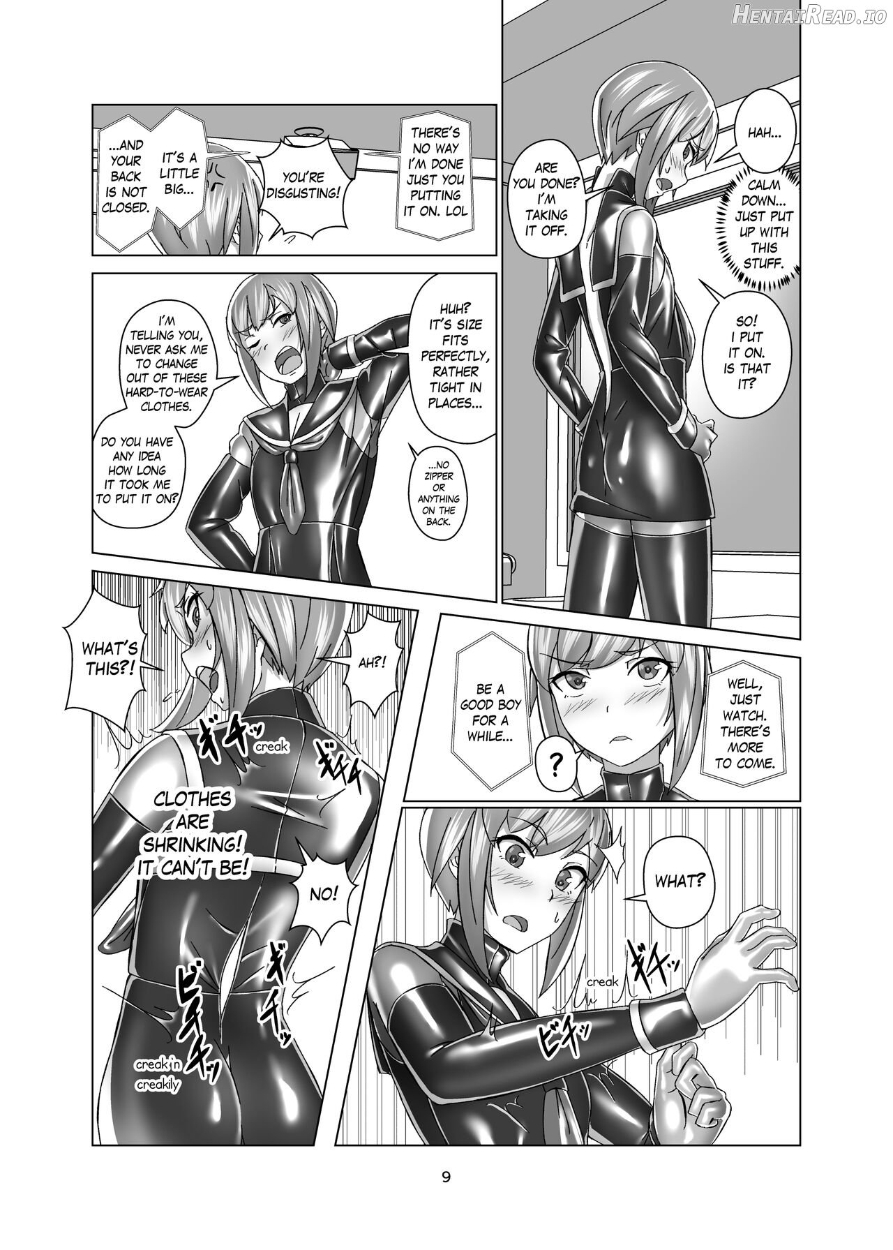 Extreme Bondage and MESUIKI Costume Test with YOU Chapter 1 - page 8