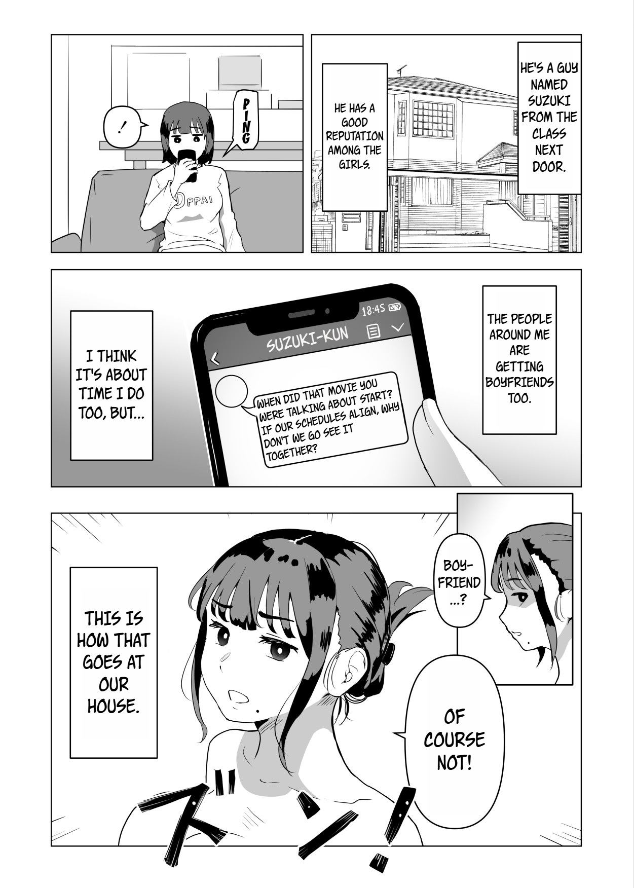 Uchi de wa Kazoku Sex wa Joushiki Rashii Chapter 1 - page 39