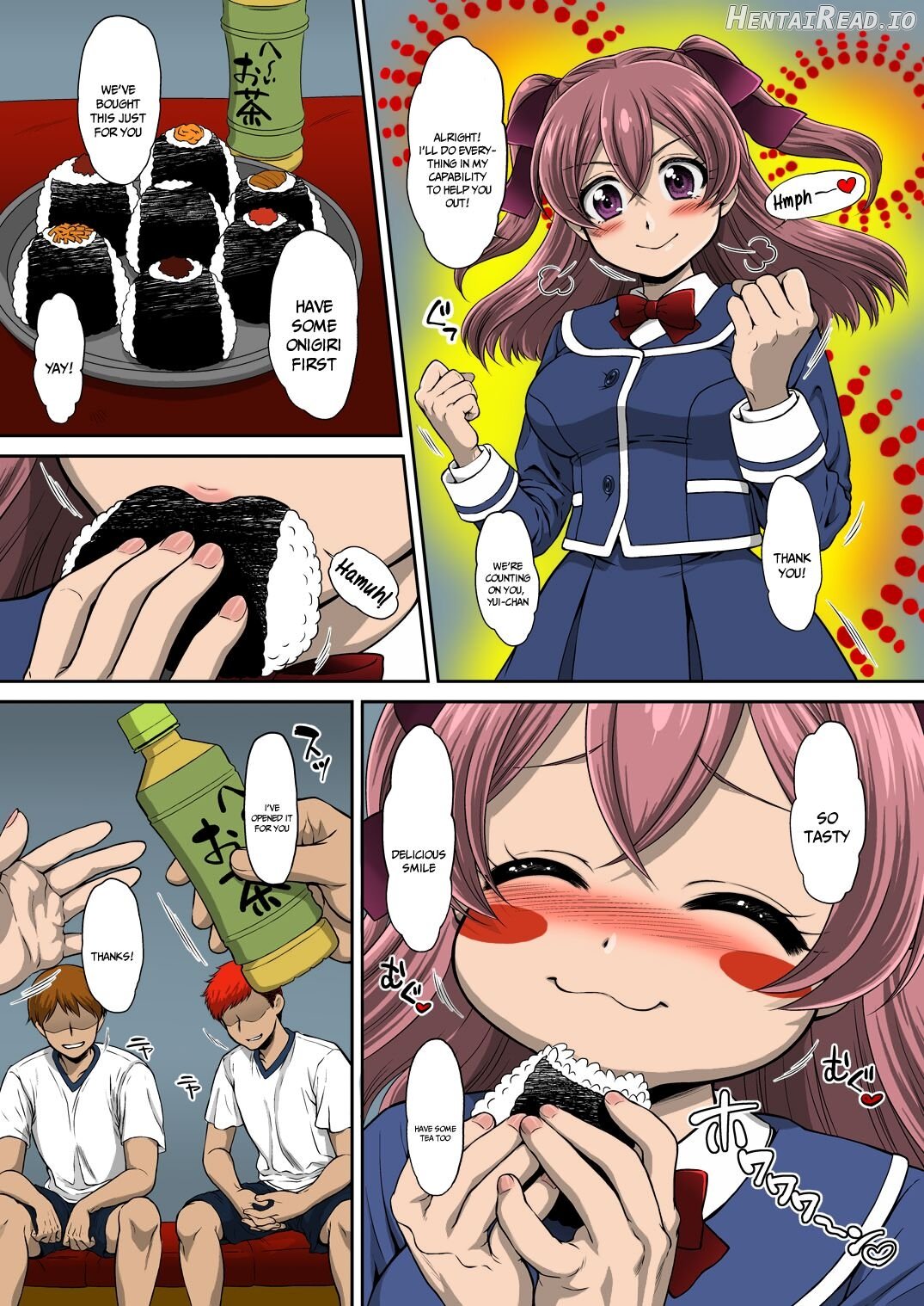 Yui-chan Itadakimasu! - Colorized Chapter 1 - page 4