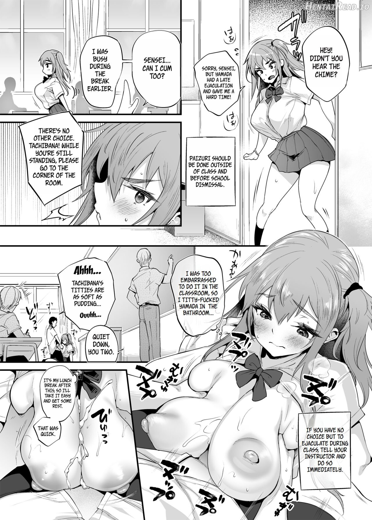 Chichikoki Gakuen Paizuri Iinkai - Decensored Chapter 1 - page 6