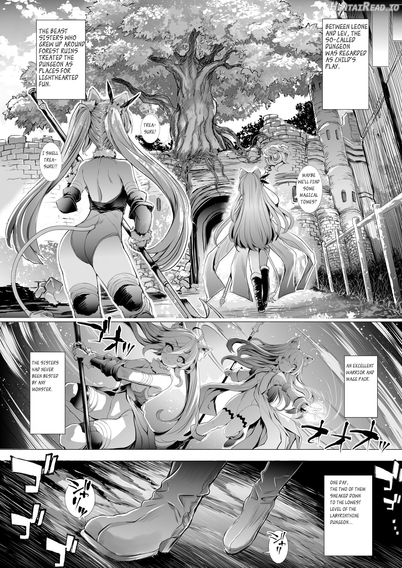 Leone-chan ga Shokushu Dungeon o Kouryaku suru Hon Chapter 1 - page 6