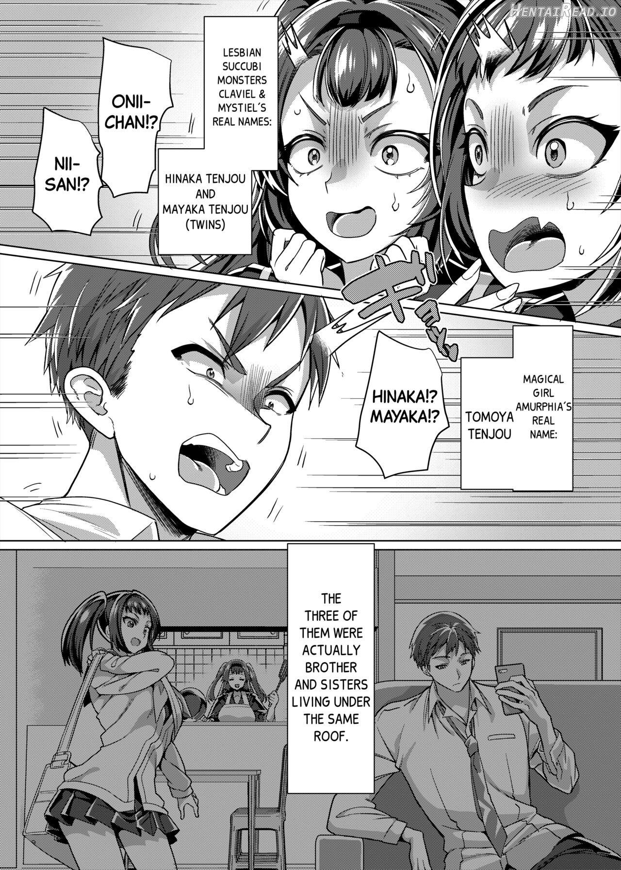 Ani (Mahou Shoujo) vs Imouto (Les Succubus Kaijin) Chapter 1 - page 5