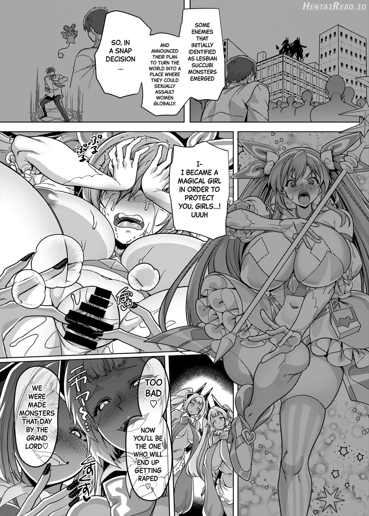 Ani (Mahou Shoujo) vs Imouto (Les Succubus Kaijin) Chapter 1 - page 8