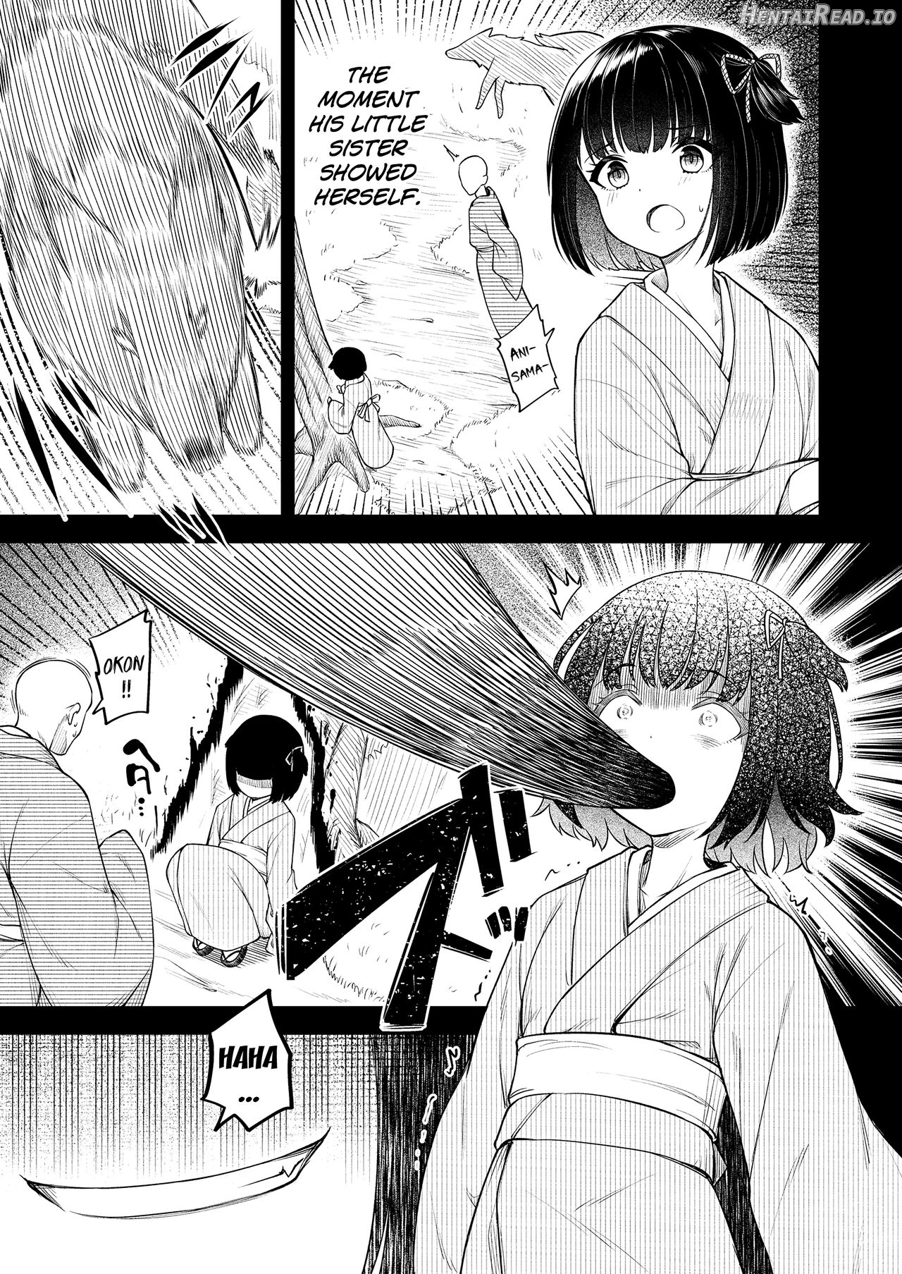 Okon wa Kyou mo Ani no Yume o Miru Maboroshi Chapter 1 - page 9