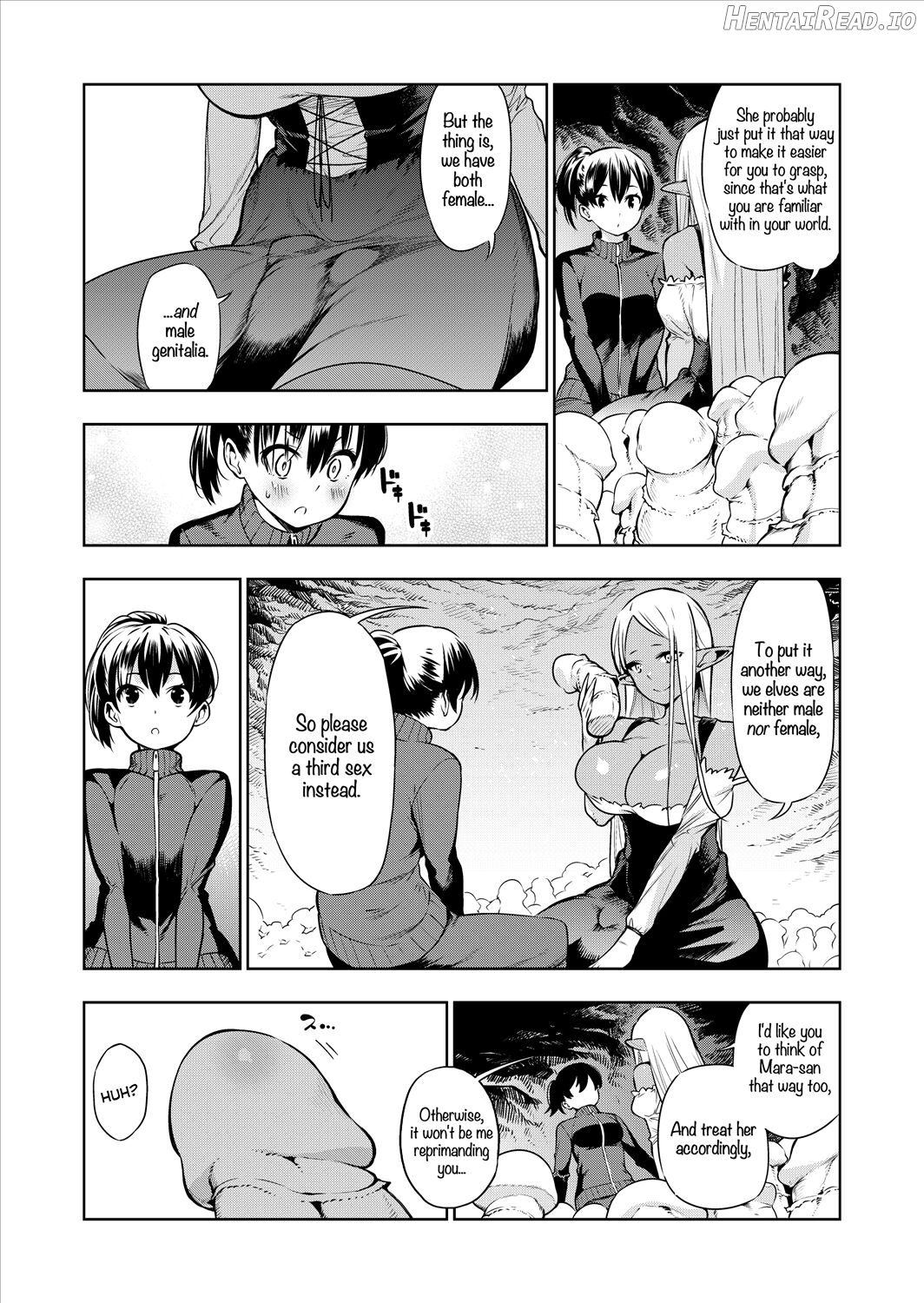 Futanari no Elf - Decensored Chapter 1 - page 44