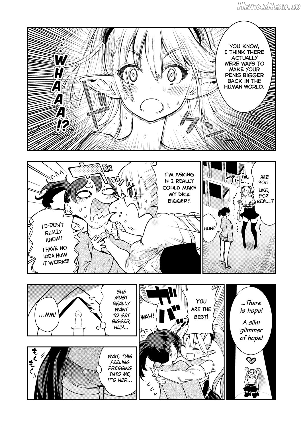 Futanari no Elf - Decensored Chapter 1 - page 54