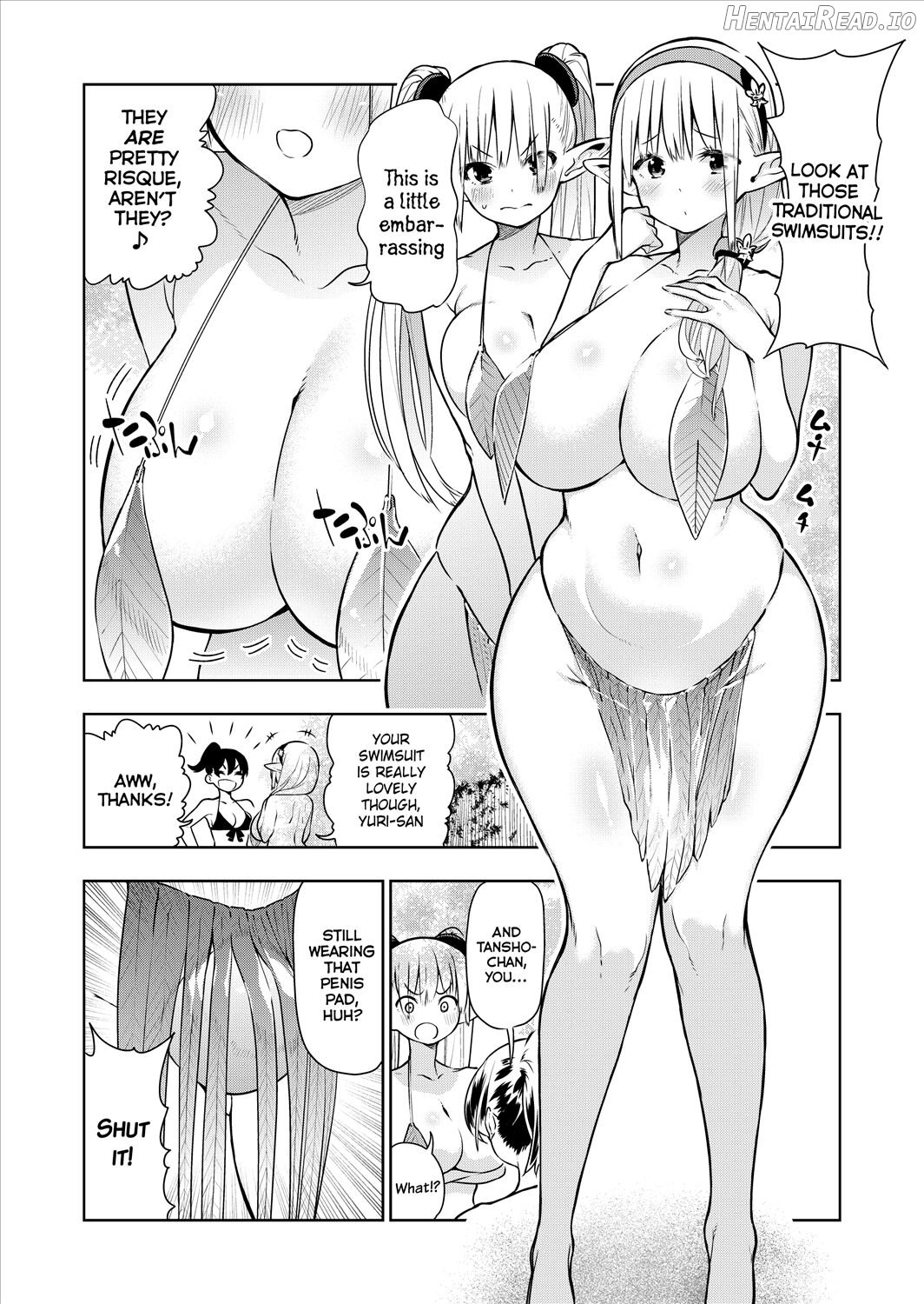 Futanari no Elf - Decensored Chapter 1 - page 58