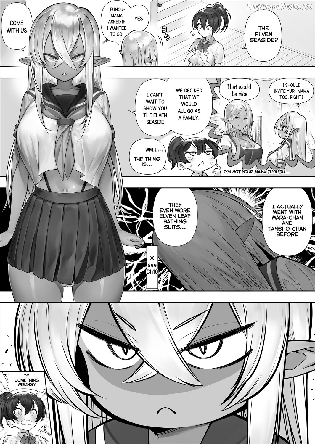 Futanari no Elf - Decensored Chapter 1 - page 186