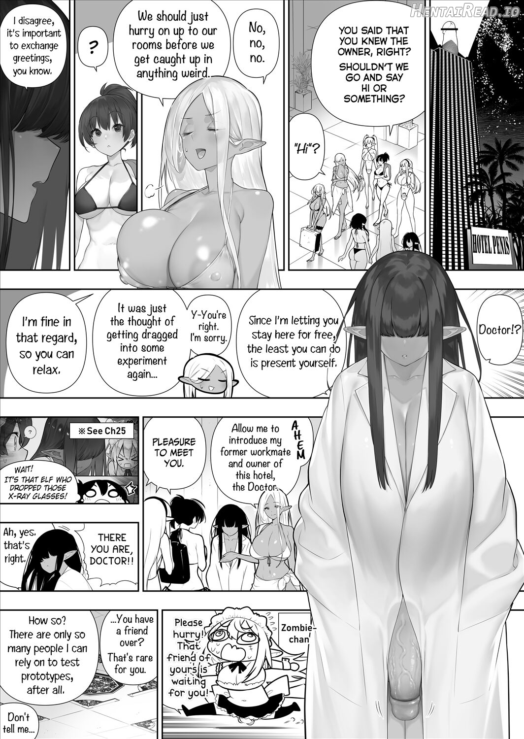 Futanari no Elf - Decensored Chapter 1 - page 287